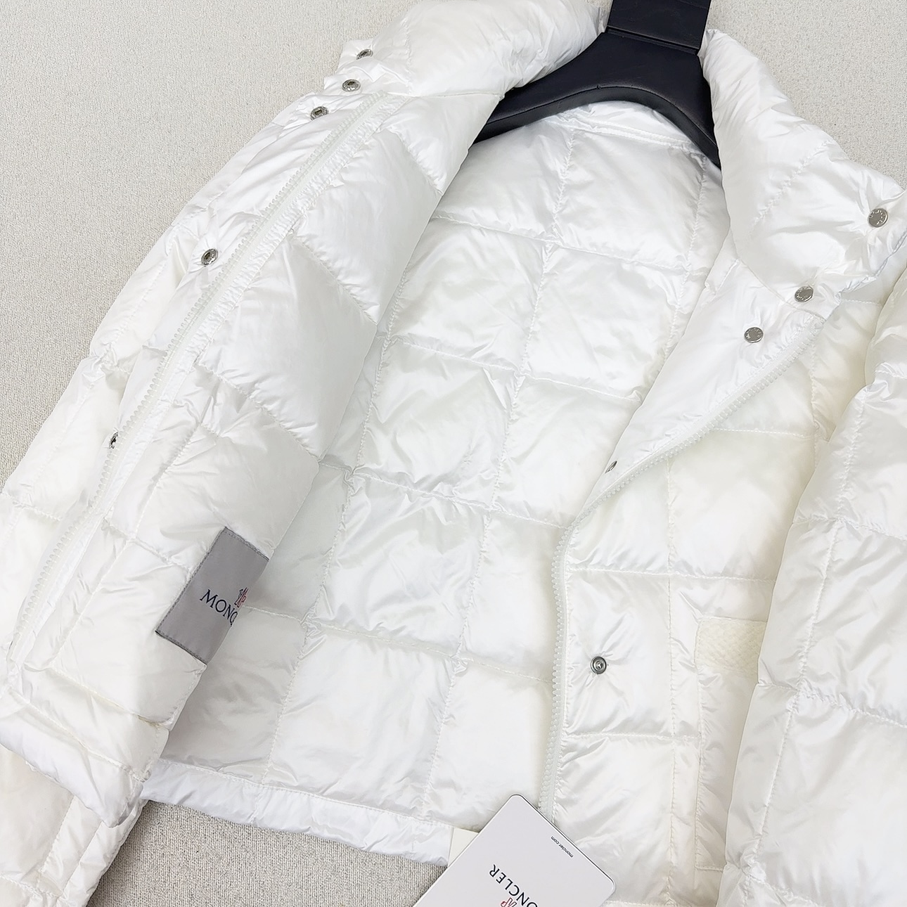 重磅编织系列 原单品质 MC 25Ss———秋冬新品编织拼接羽绒服外套🤍立体剪裁版型设计 时髦又帅气 国