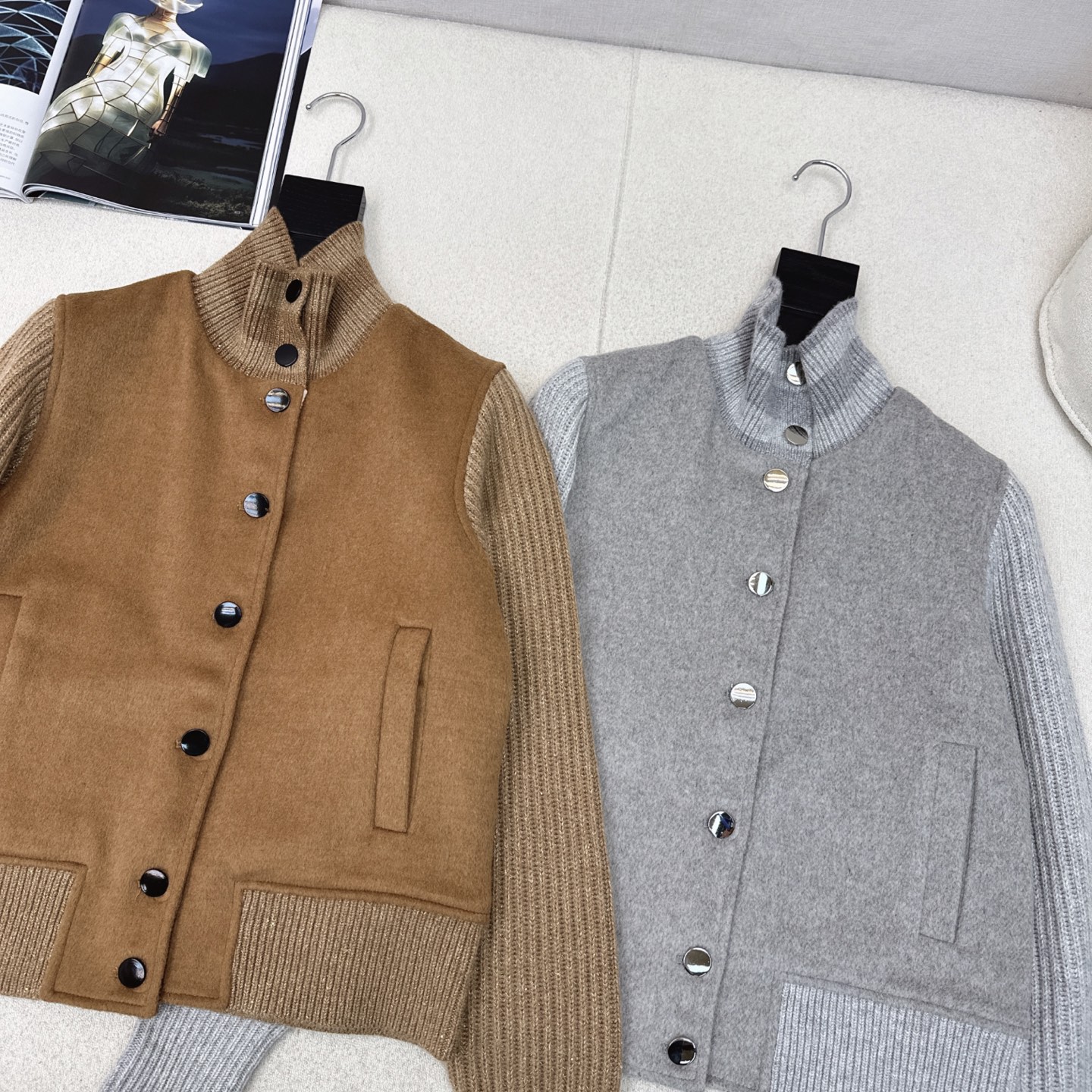 “High-Intensity LP 60Ss: P1200 One-Size-Fits-All Female Outfit with High-Flair Wool for Autumn and Winter” - 图片 2