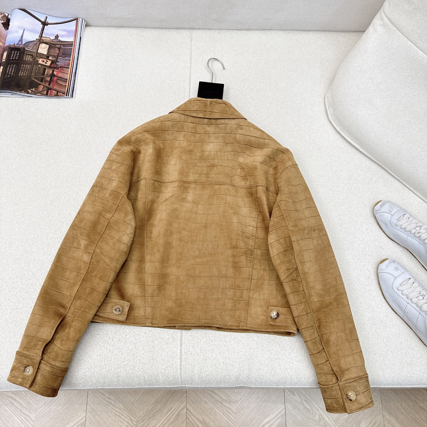 Luxury Queer-Style Gator-Skinned Jacket for Fashion Ladies – P2712 Original Scooted Girl Summary - 图片 8