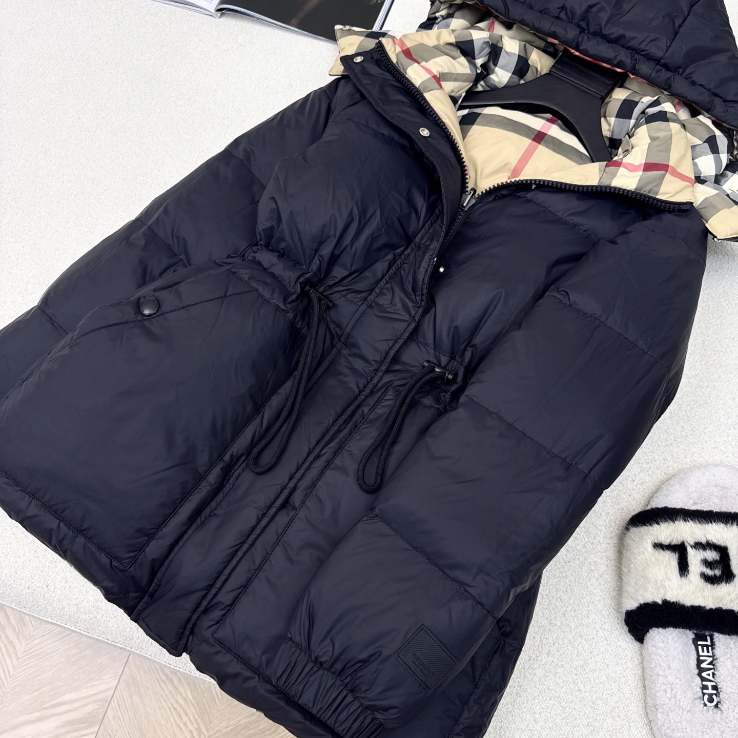 原单品质 Bur 25Ss———秋冬最新款Vintage格纹双面羽绒服外套 🤎一衣多穿 格子控必入高级时
