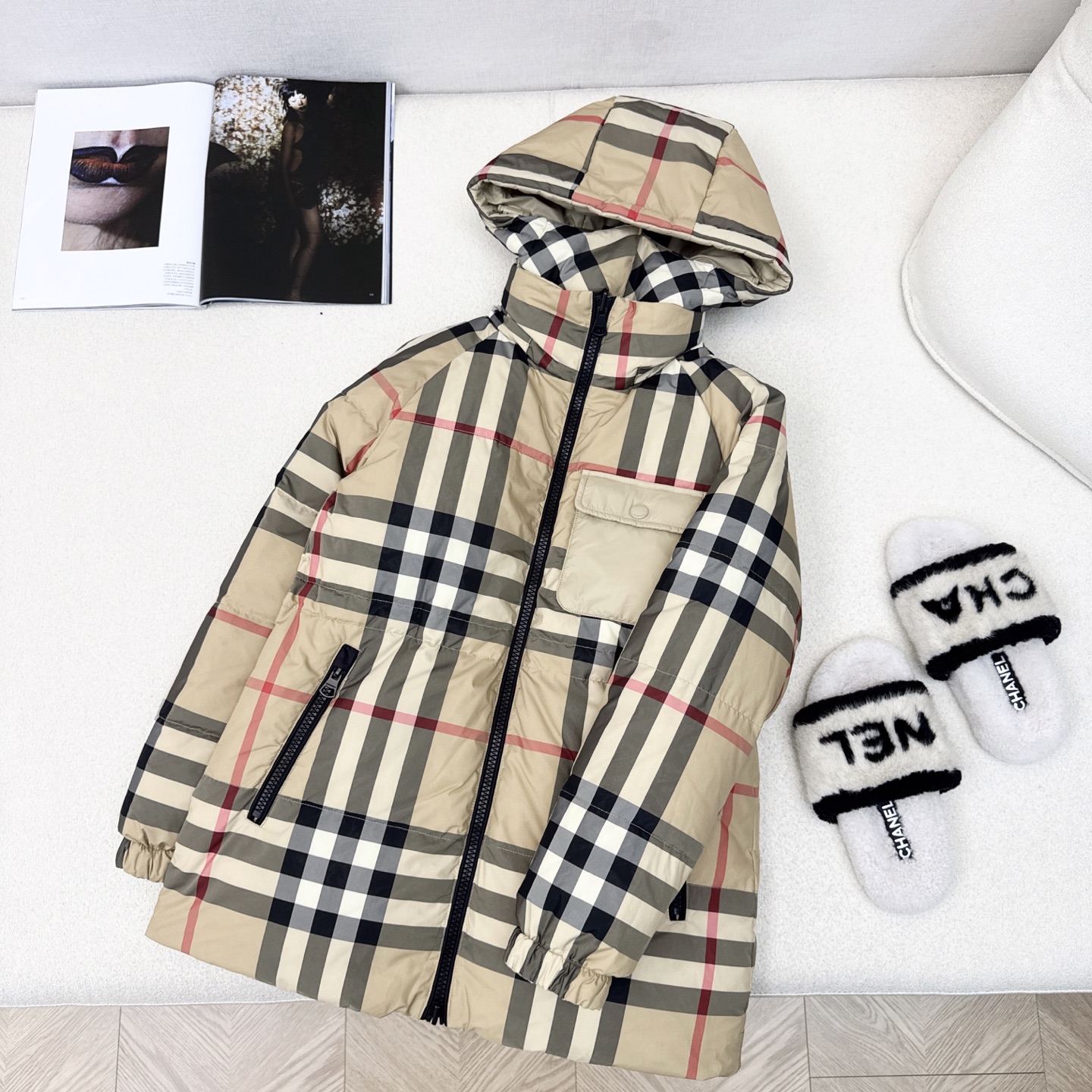 原单品质 Bur 25Ss———秋冬最新款Vintage格纹双面羽绒服外套 🤎一衣多穿 格子控必入高级时