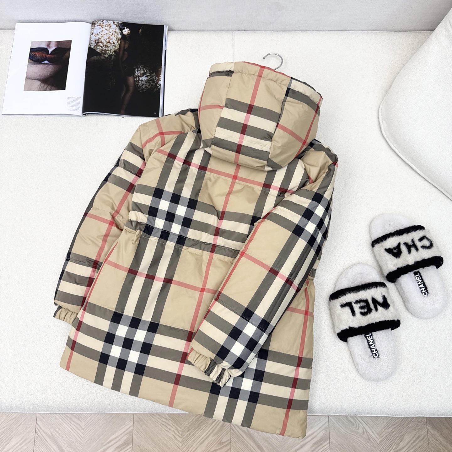 原单品质 Bur 25Ss———秋冬最新款Vintage格纹双面羽绒服外套 🤎一衣多穿 格子控必入高级时