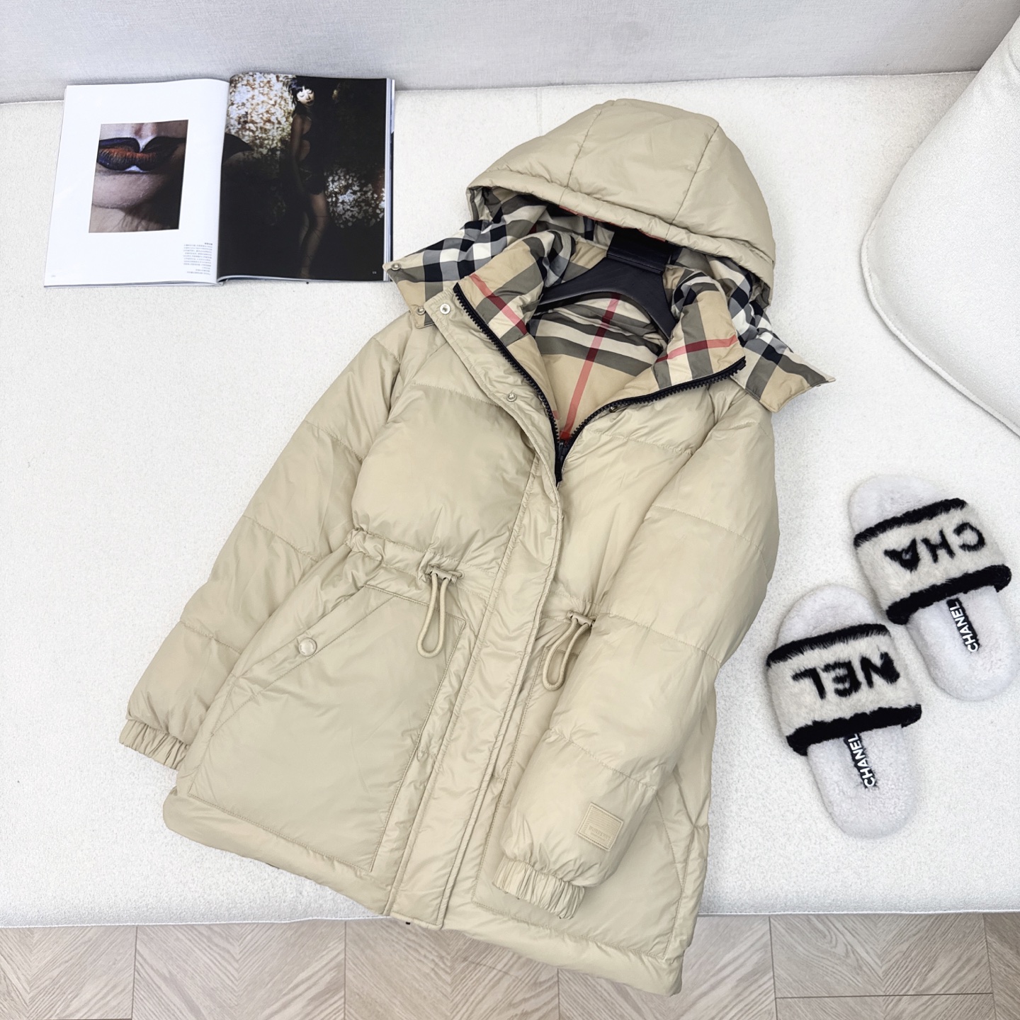 原单品质 Bur 25Ss———秋冬最新款Vintage格纹双面羽绒服外套 🤎一衣多穿 格子控必入高级时