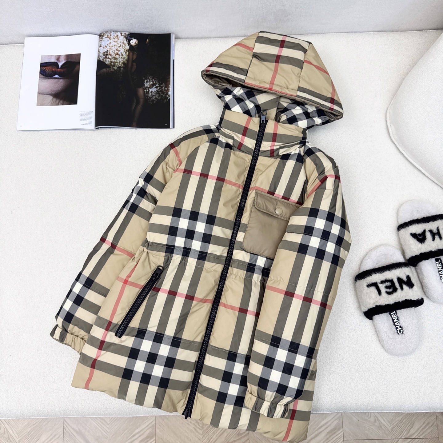 原单品质 Bur 25Ss———秋冬最新款Vintage格纹双面羽绒服外套 🤎一衣多穿 格子控必入高级时