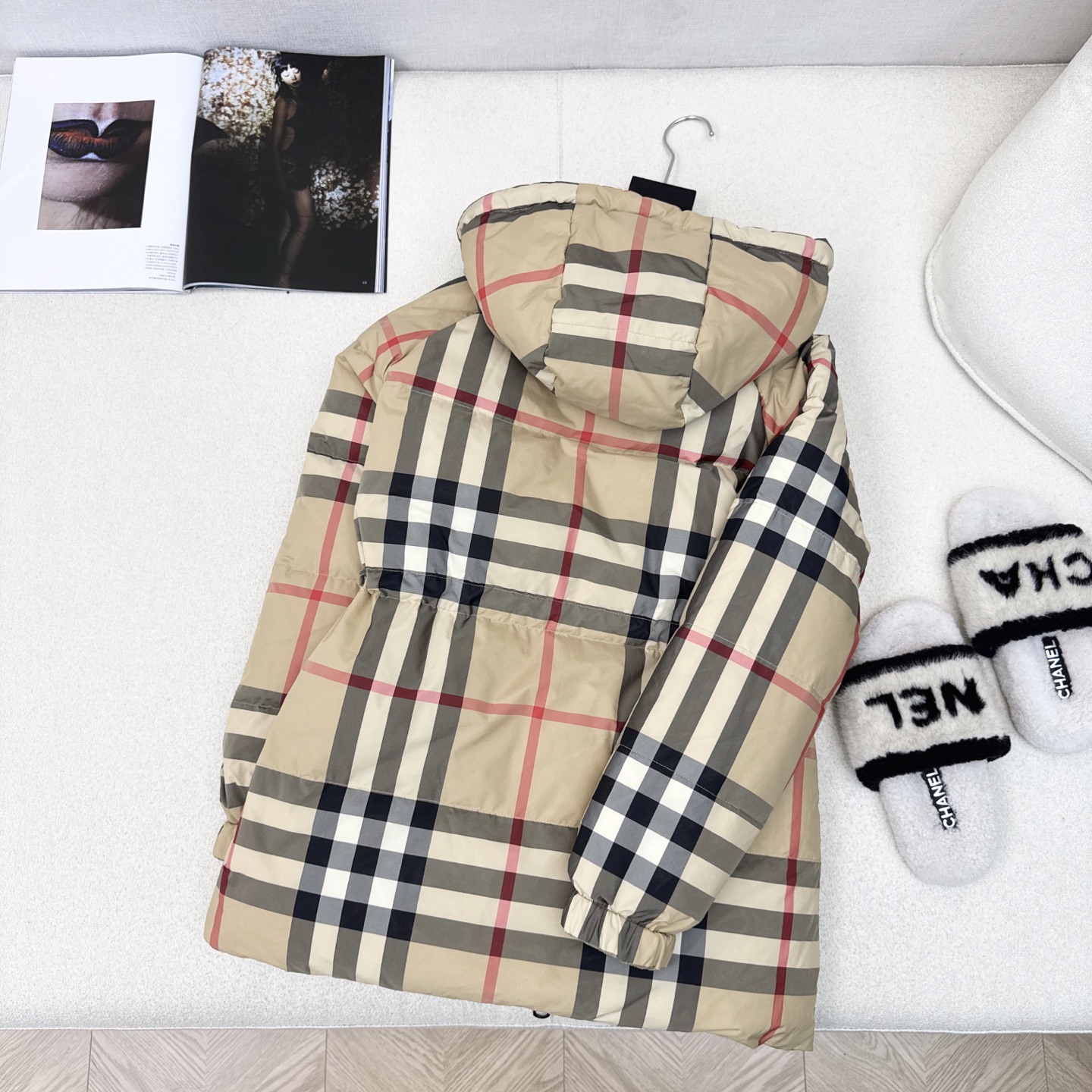 原单品质 Bur 25Ss———秋冬最新款Vintage格纹双面羽绒服外套 🤎一衣多穿 格子控必入高级时