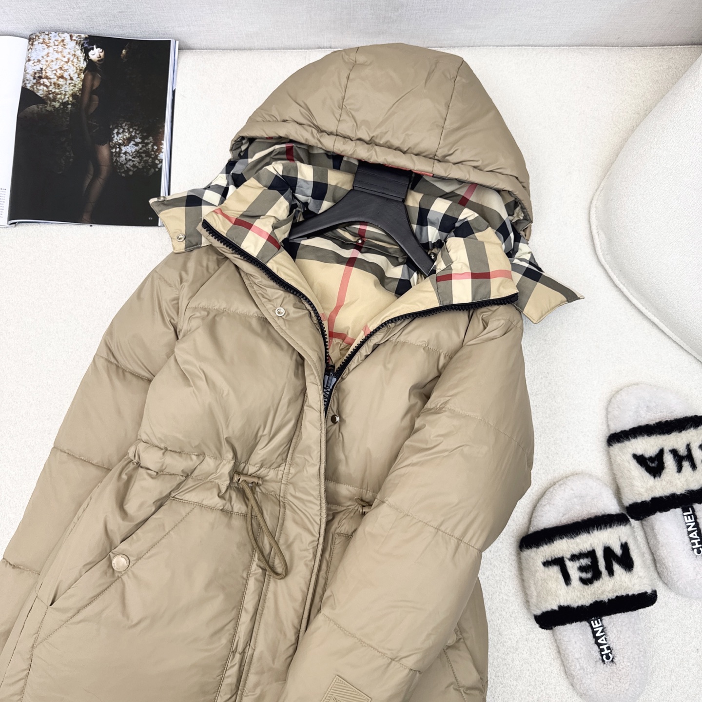 原单品质 Bur 25Ss———秋冬最新款Vintage格纹双面羽绒服外套 🤎一衣多穿 格子控必入高级时