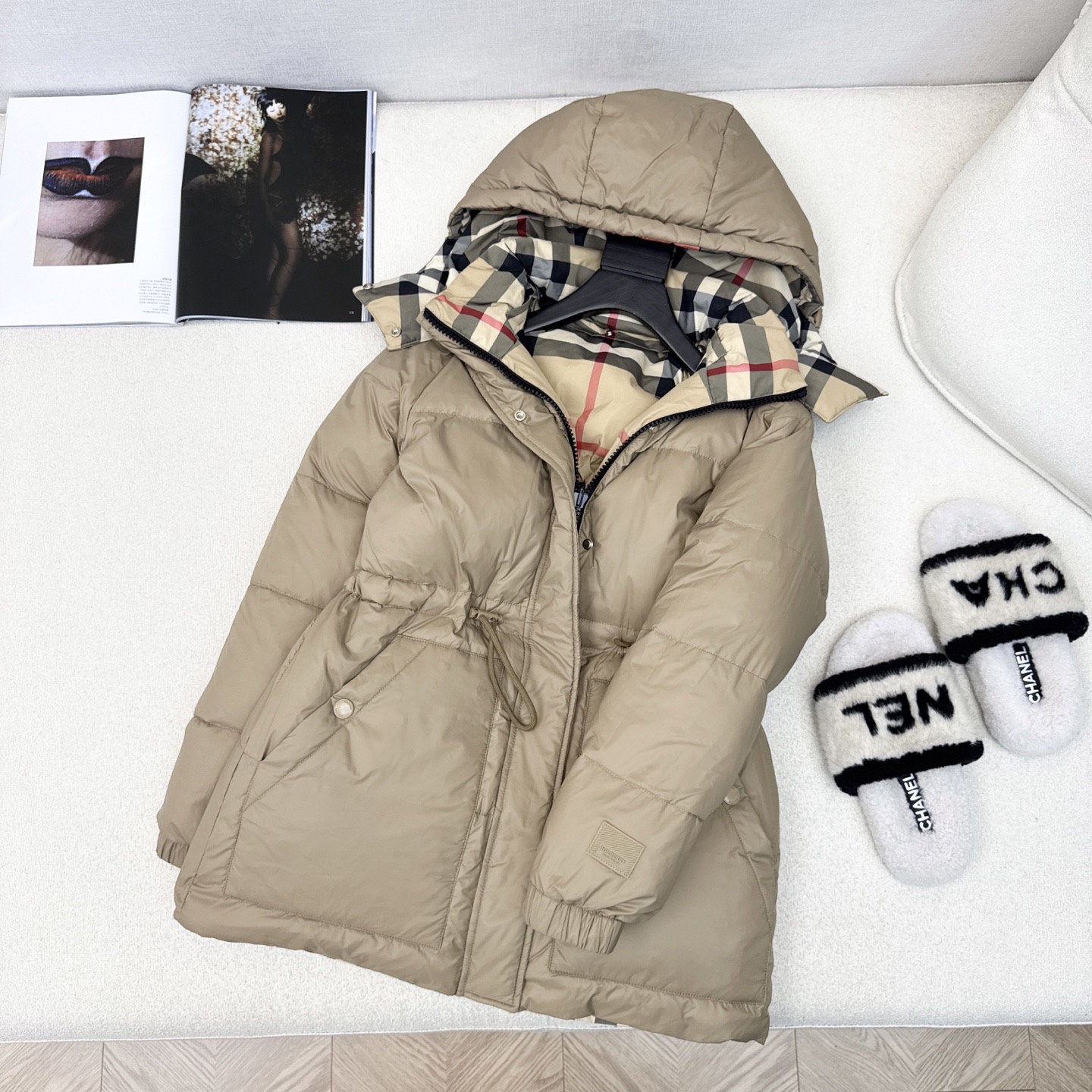 原单品质 Bur 25Ss———秋冬最新款Vintage格纹双面羽绒服外套 🤎一衣多穿 格子控必入高级时
