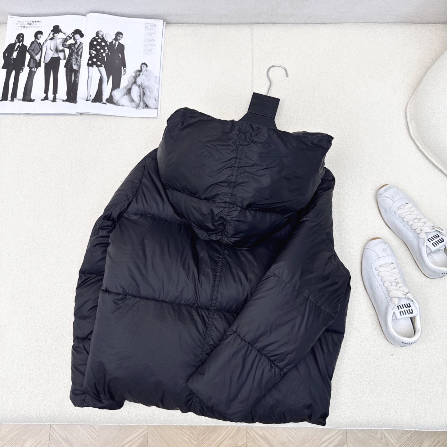 独家首发 原单品质 Max 25Ss———秋冬最新款简约连帽短款羽绒服外套🖤经典立体H版型剪裁 经典时髦
