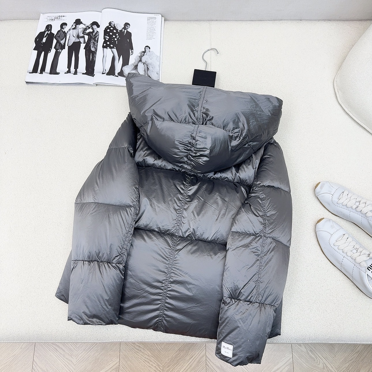 独家首发 原单品质 Max 25Ss———秋冬最新款简约连帽短款羽绒服外套🖤经典立体H版型剪裁 经典时髦