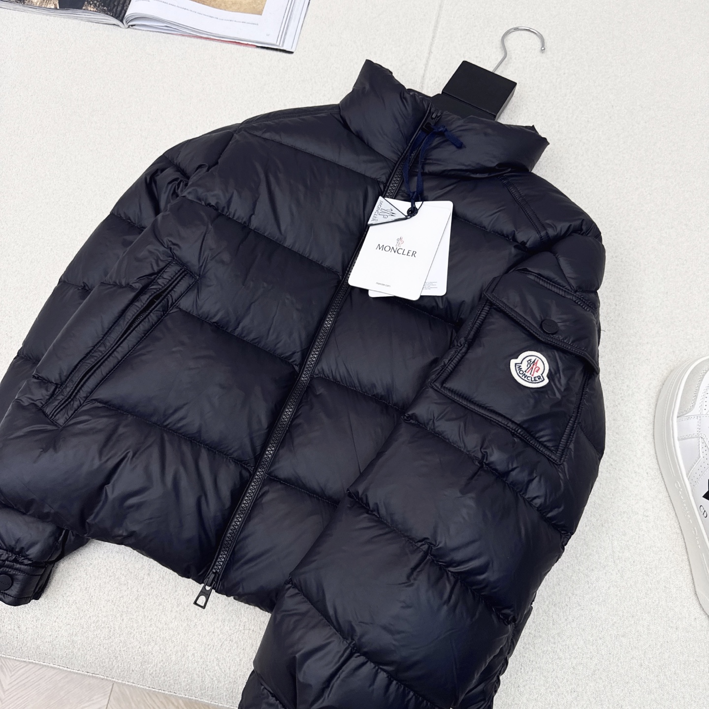 原单品质 MC 25Ss———秋冬新品官网新配色短款立领羽绒服外套 💗立体剪裁版型设计 时髦又帅气 国标