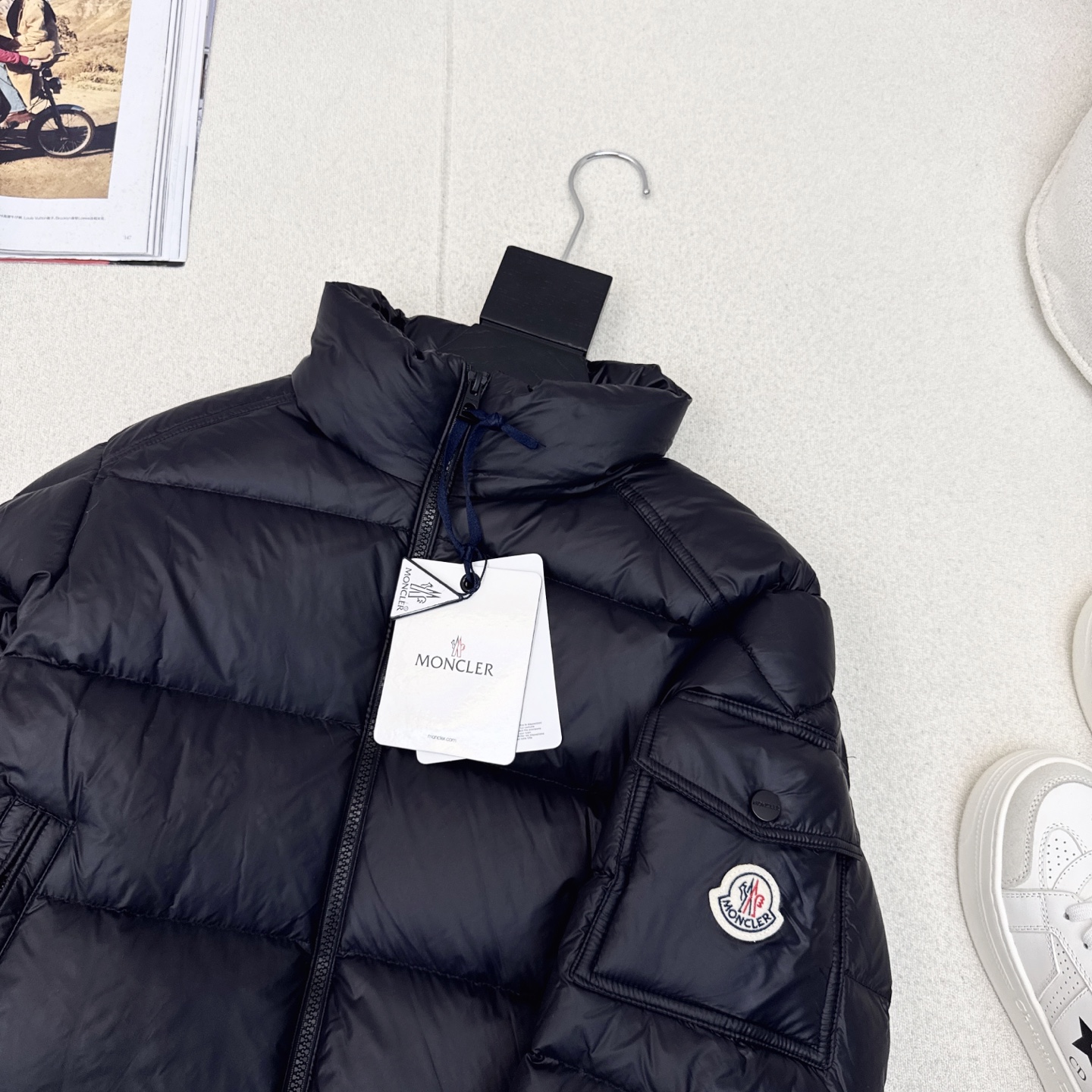 原单品质 MC 25Ss———秋冬新品官网新配色短款立领羽绒服外套 💗立体剪裁版型设计 时髦又帅气 国标