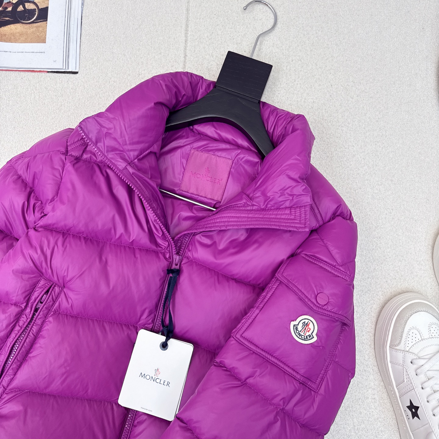 原单品质 MC 25Ss———秋冬新品官网新配色短款立领羽绒服外套 💗立体剪裁版型设计 时髦又帅气 国标