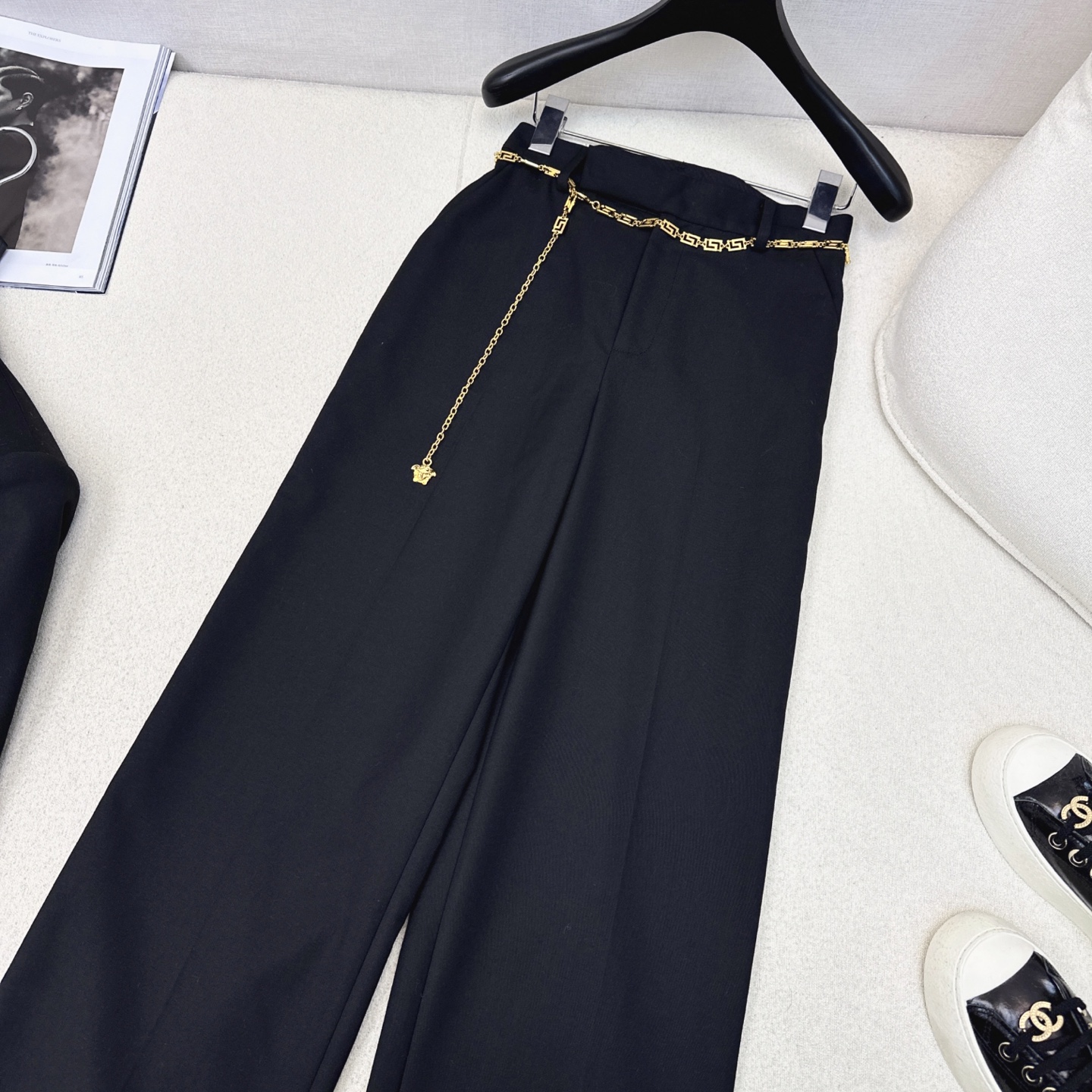 特价🉐️❗️SM❗️不退不换❗️博主范儿推荐 Ver 25Ss————早秋最新款五金装饰西装套装🤍廓形西