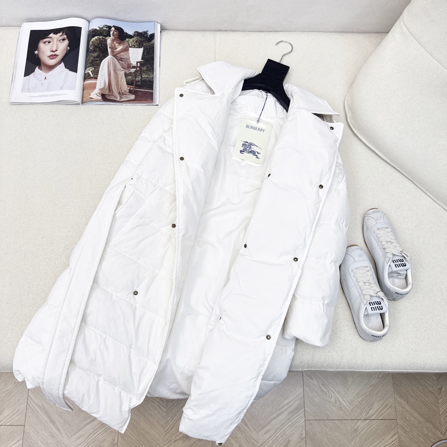 原单品质 BBR 25SS ———秋冬新款经典双排扣翻领长款羽绒服外套 🖤实穿性很高 专柜每年必火的经典
