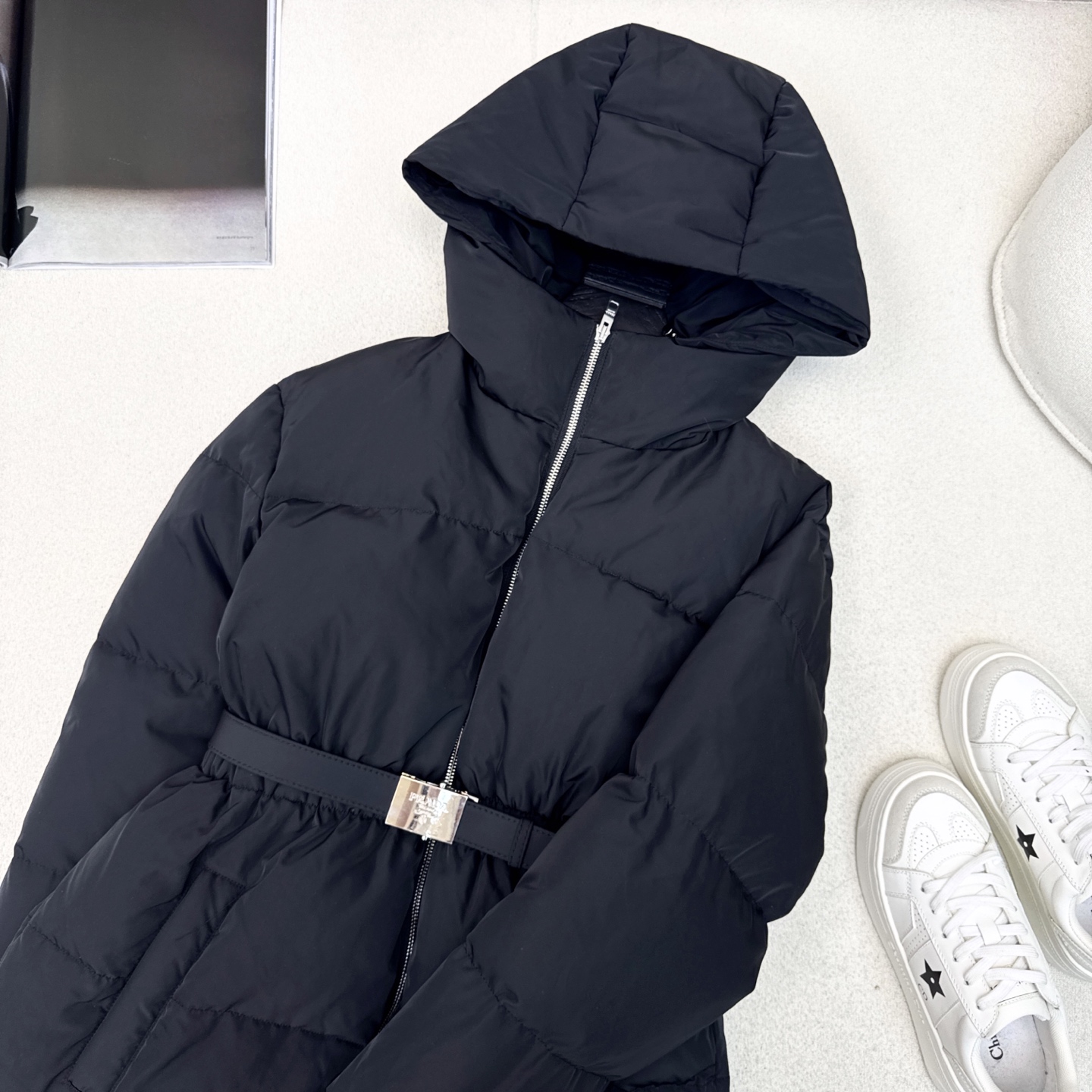 爆单款推荐 PD 25Ss———秋冬最新款时髦精必入净版收腰羽绒服 🖤本季最佳版型 收腰面包服提高腰线巨