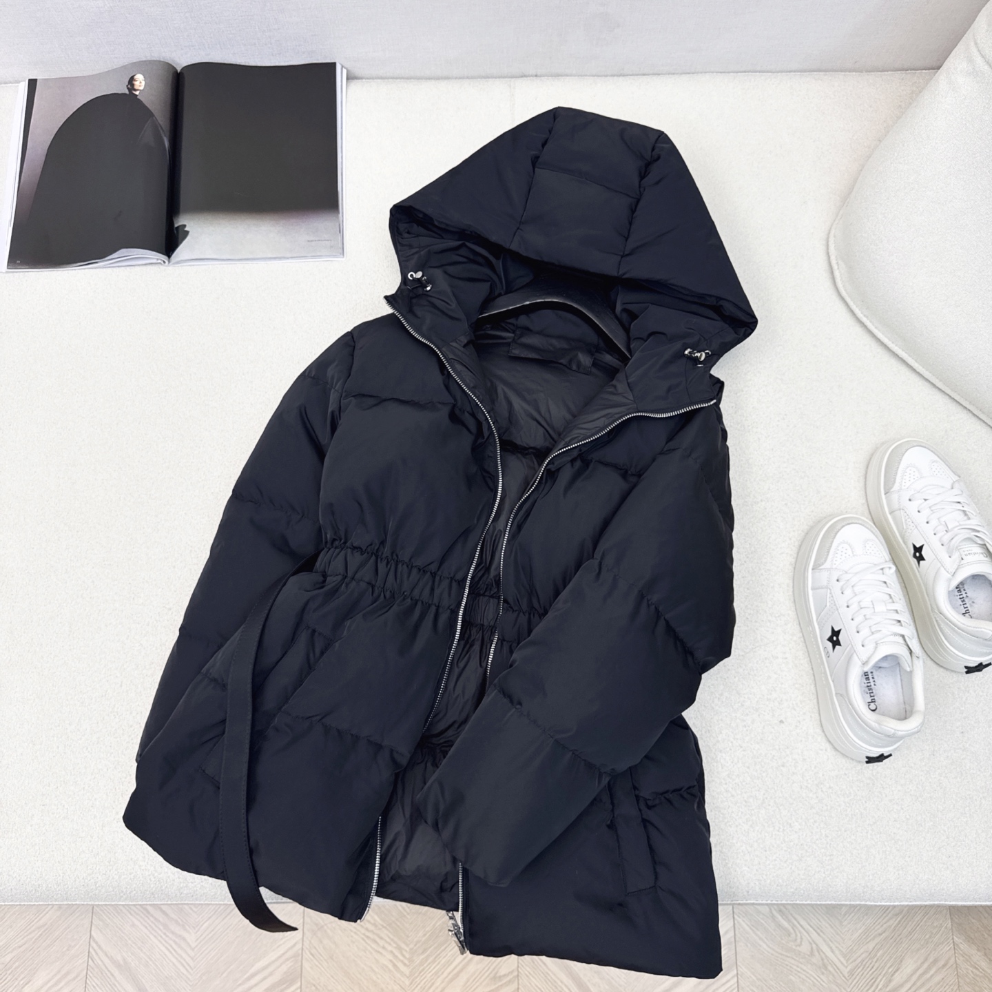 爆单款推荐 PD 25Ss———秋冬最新款时髦精必入净版收腰羽绒服 🖤本季最佳版型 收腰面包服提高腰线巨