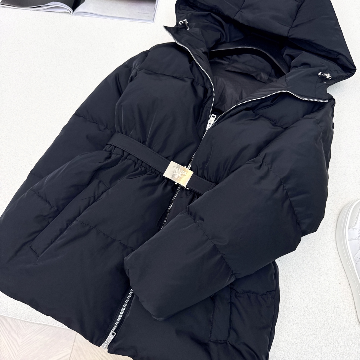爆单款推荐 PD 25Ss———秋冬最新款时髦精必入净版收腰羽绒服 🖤本季最佳版型 收腰面包服提高腰线巨