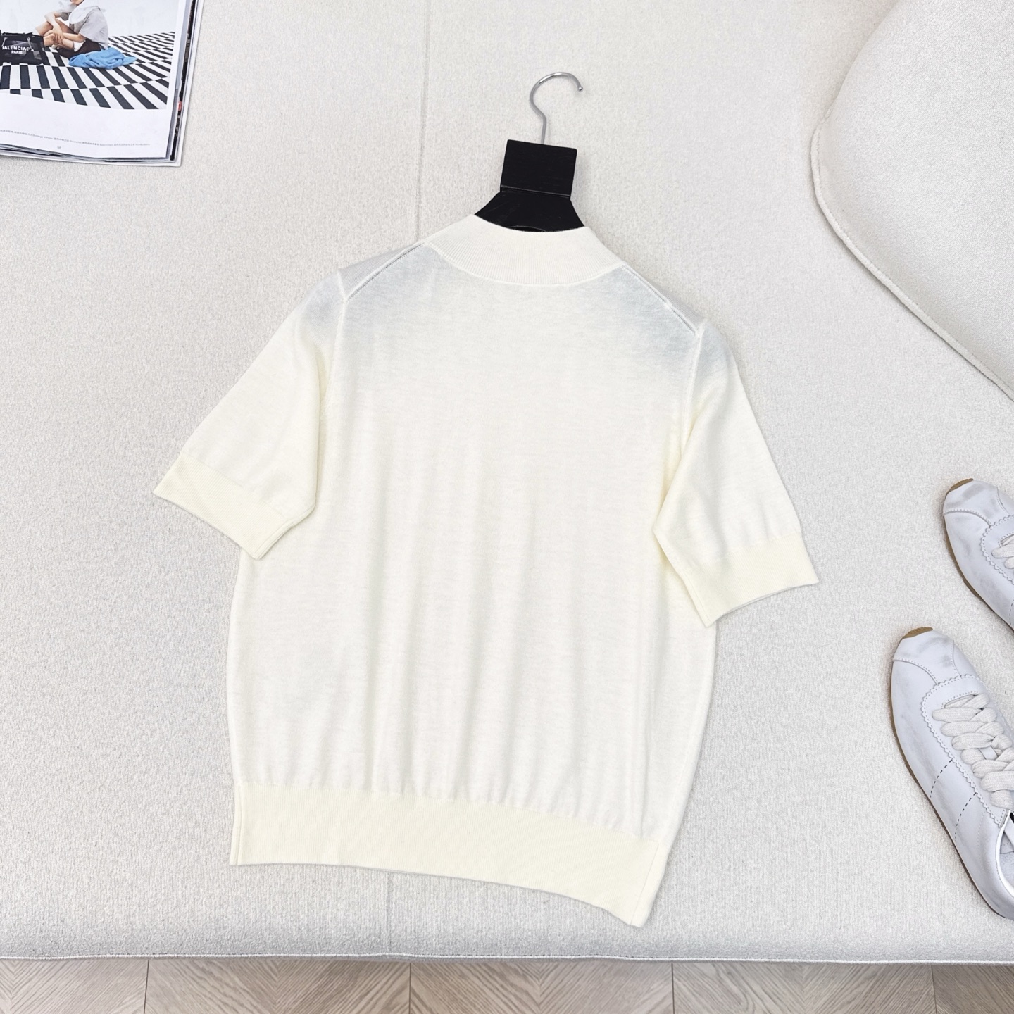 人手必备 lp🆕 25Ss————秋冬最新款极简风半袖打底衫 🖤日常必备款 各种好穿好搭配 采用羊毛针织