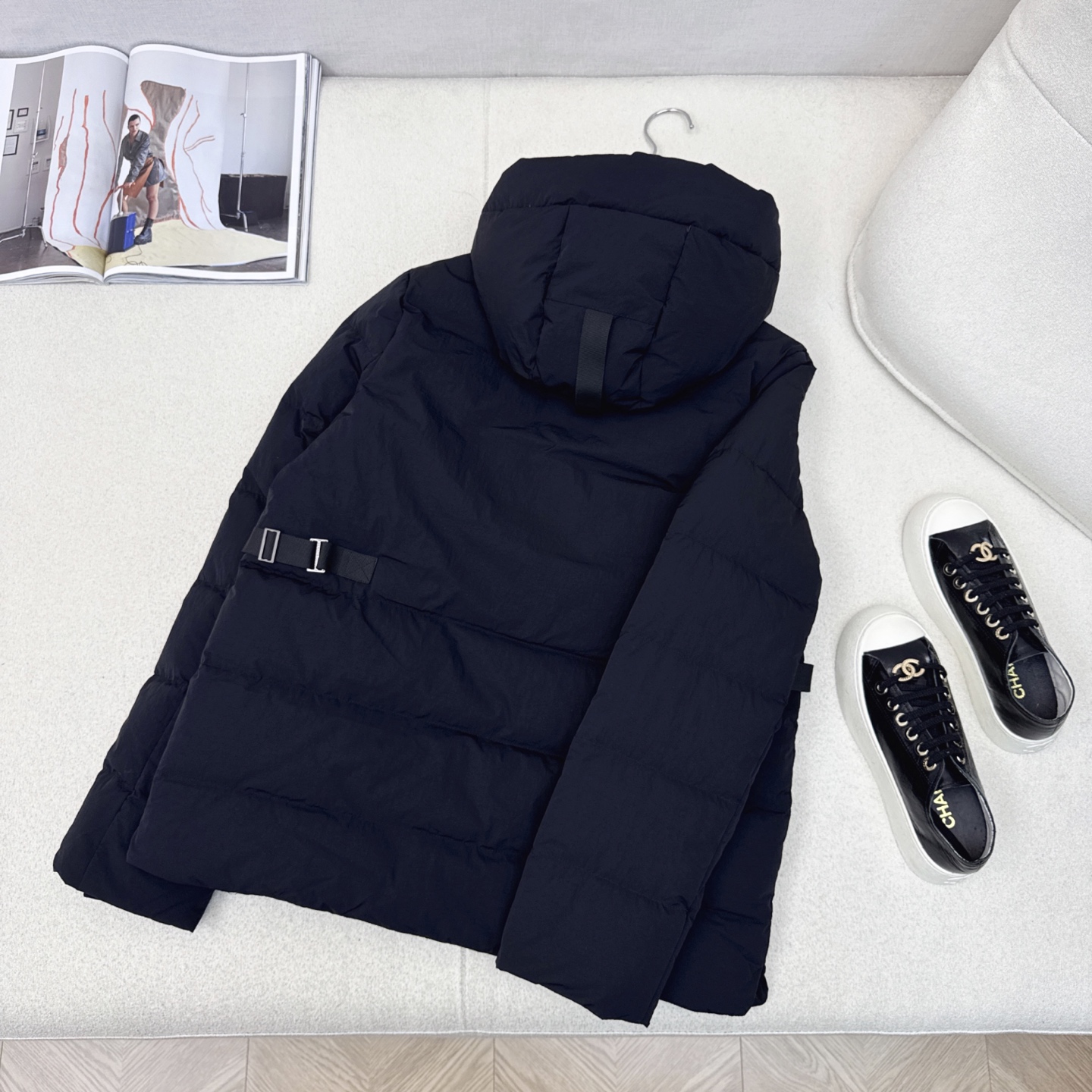 高端原单品质 Canad* Goos*25ss————秋冬新品连帽短款面包羽绒服外套🤍 定制五金配件所有