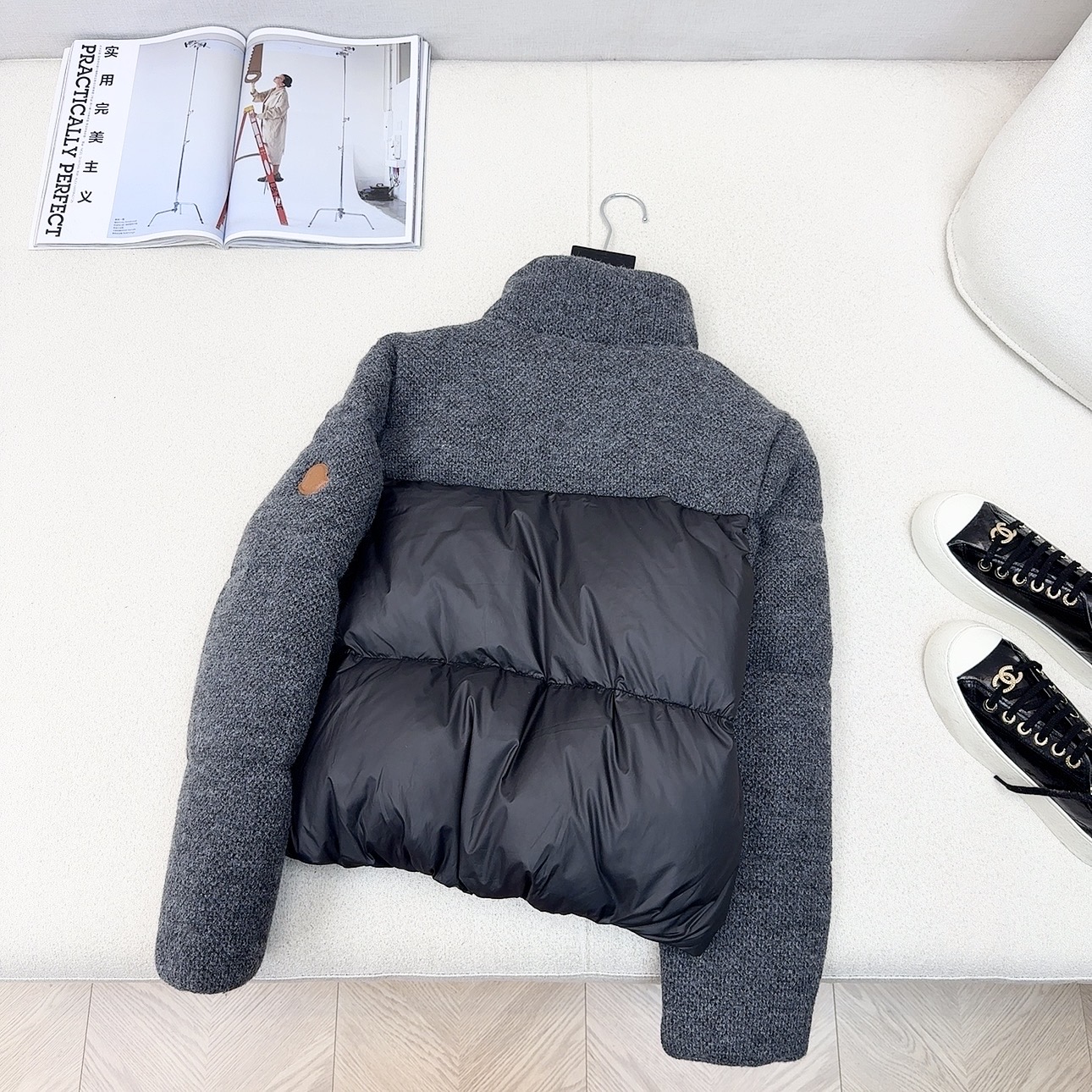 原单品质 MC 25Ss———秋冬新品官网新配色短款立领羽绒服外套 🩶立体剪裁版型设计 时髦又帅气 国标