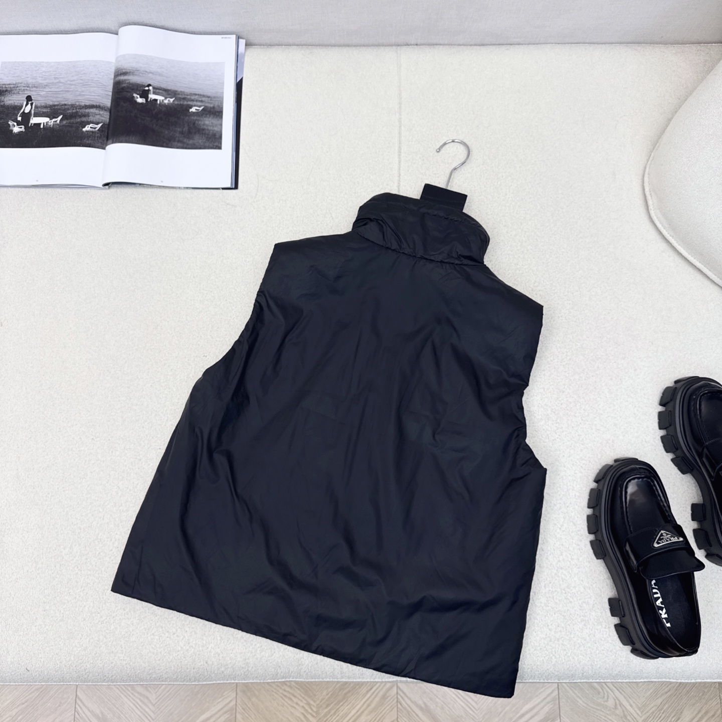 原单品质 Max 25Ss———秋冬最新款简约立领棉服马甲🖤 经典H版型剪裁 经典时髦又帅气 里衬原版字