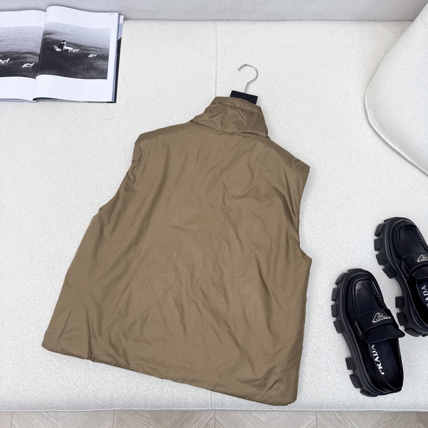 原单品质 Max 25Ss———秋冬最新款简约立领棉服马甲🖤 经典H版型剪裁 经典时髦又帅气 里衬原版字