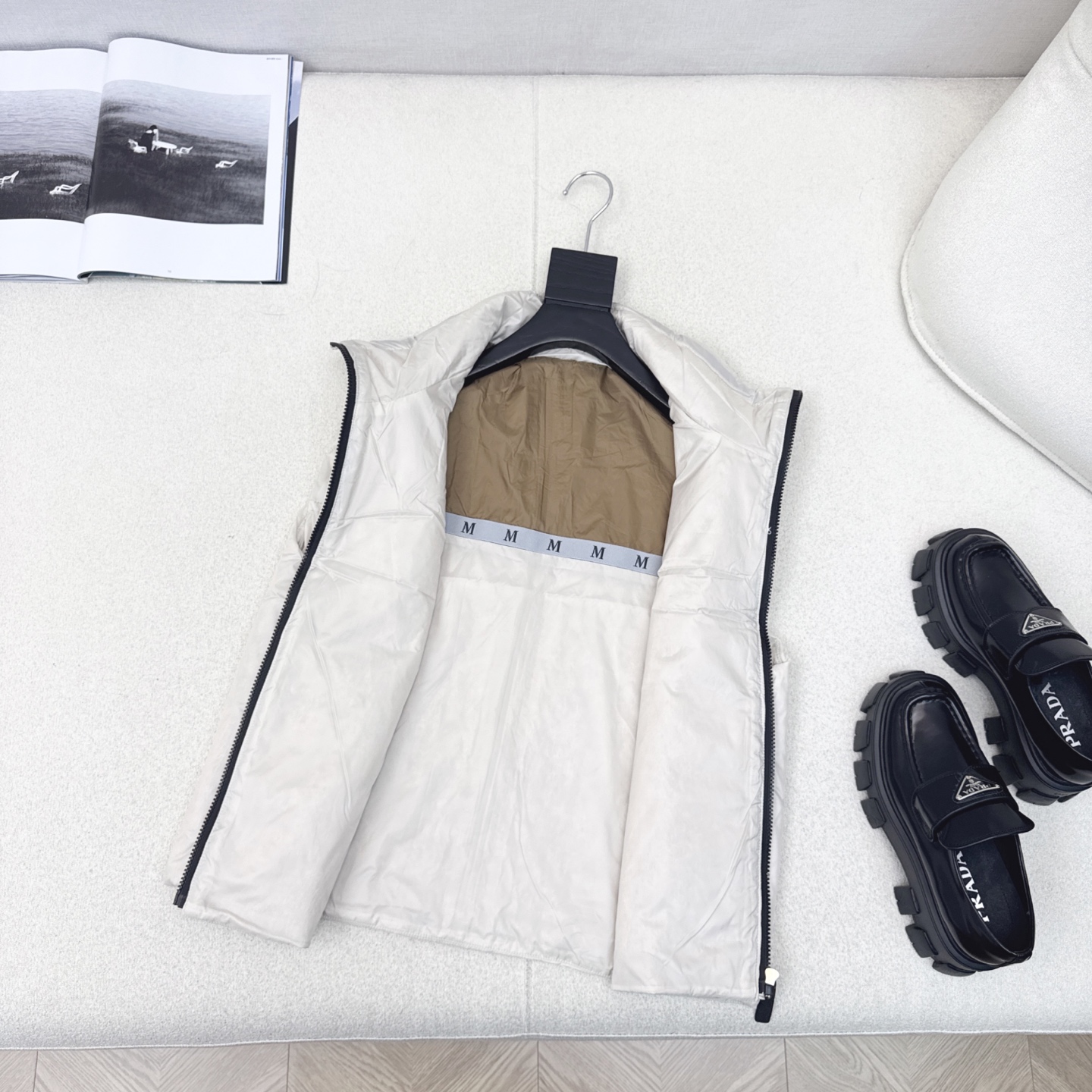 原单品质 Max 25Ss———秋冬最新款简约立领棉服马甲🖤 经典H版型剪裁 经典时髦又帅气 里衬原版字