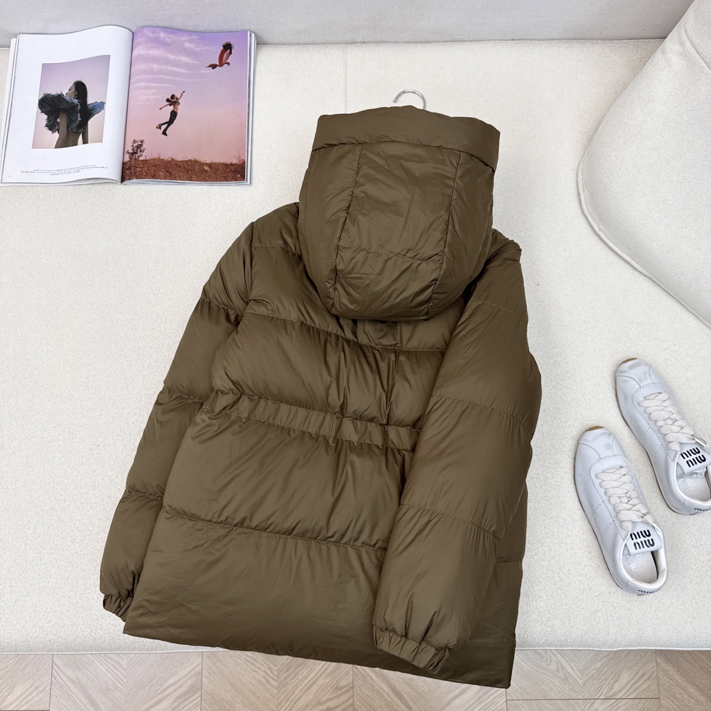 原单品质 Bur 25Ss———秋冬最新款Vintage格纹双面连帽束腰羽绒服🤎 一衣多穿 格子控必入高