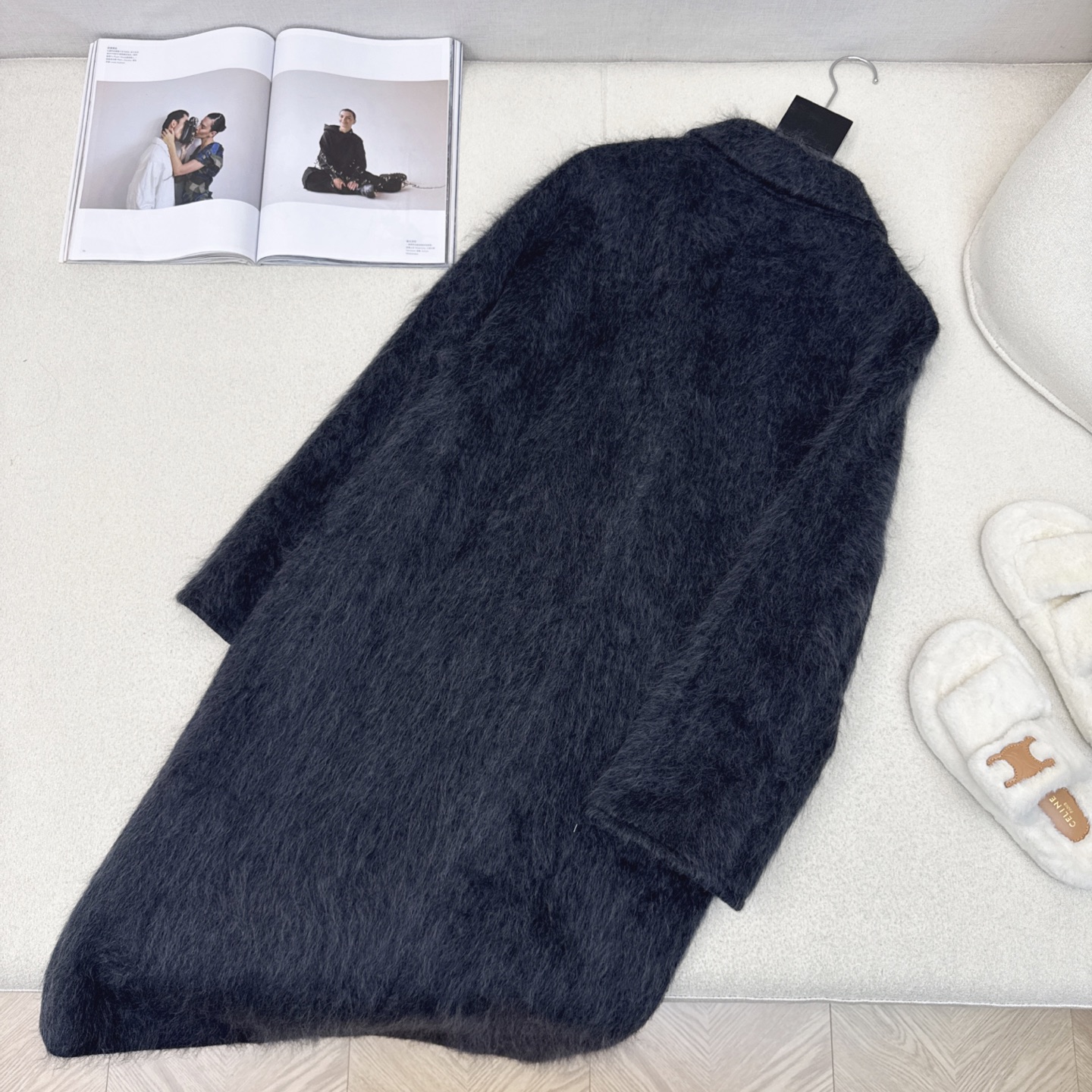 爆单款 Max 25Ss————秋冬最新款极简高级长款大衣 🩶气质感在线 简约时髦不失设计感 西装翻领设