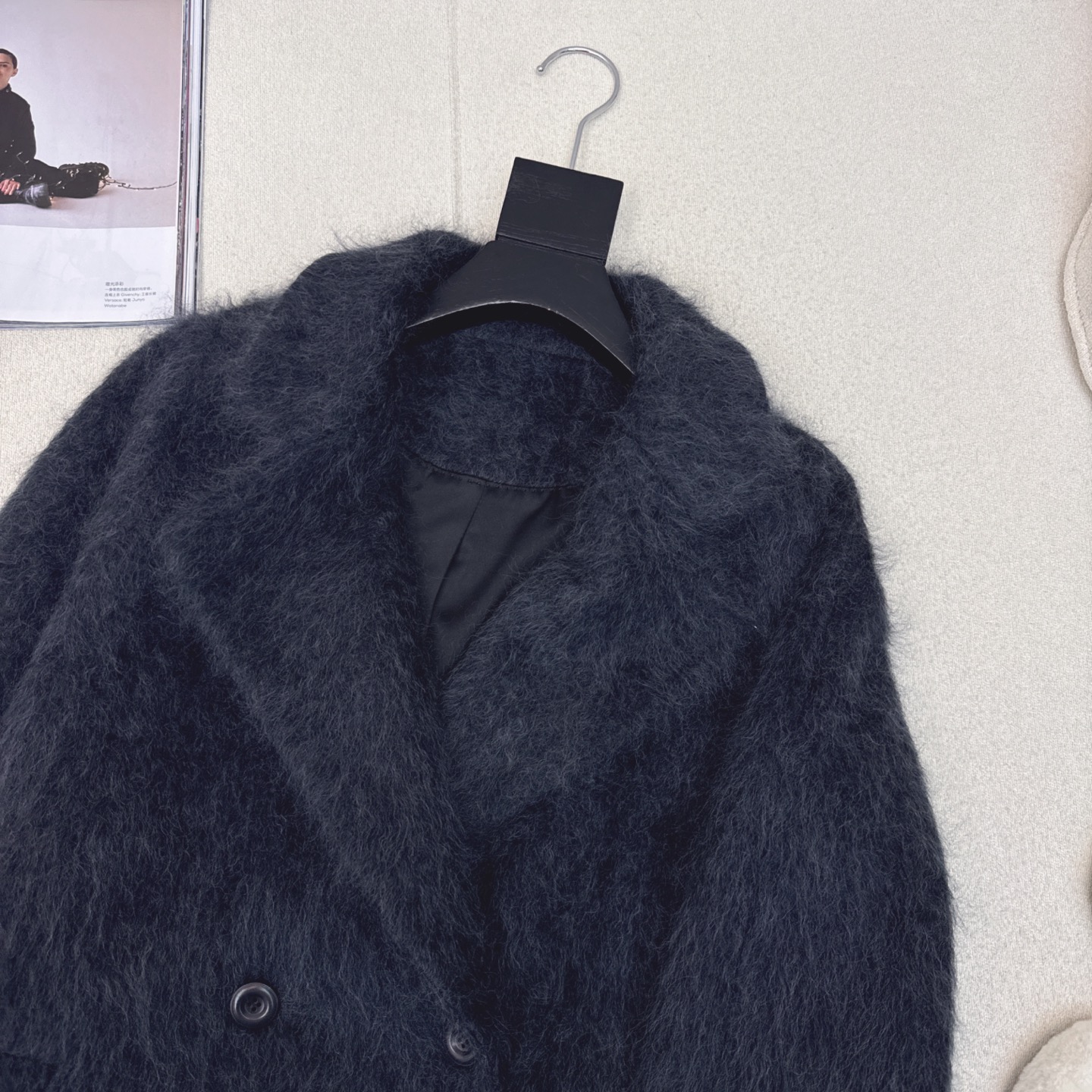 爆单款 Max 25Ss————秋冬最新款极简高级中长款大衣 🩶气质感在线 简约时髦不失设计感 西装翻领