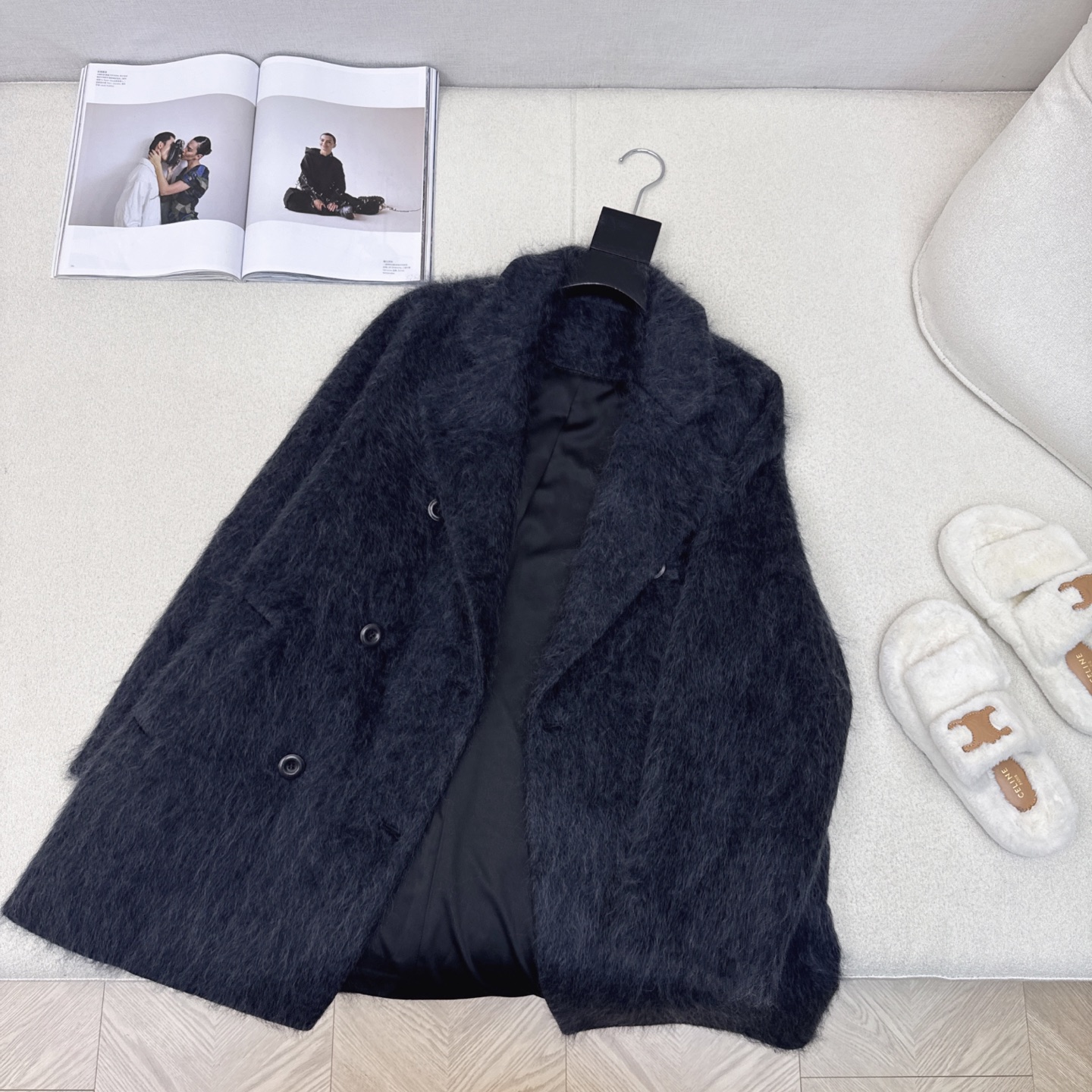 爆单款 Max 25Ss————秋冬最新款极简高级中长款大衣 🩶气质感在线 简约时髦不失设计感 西装翻领