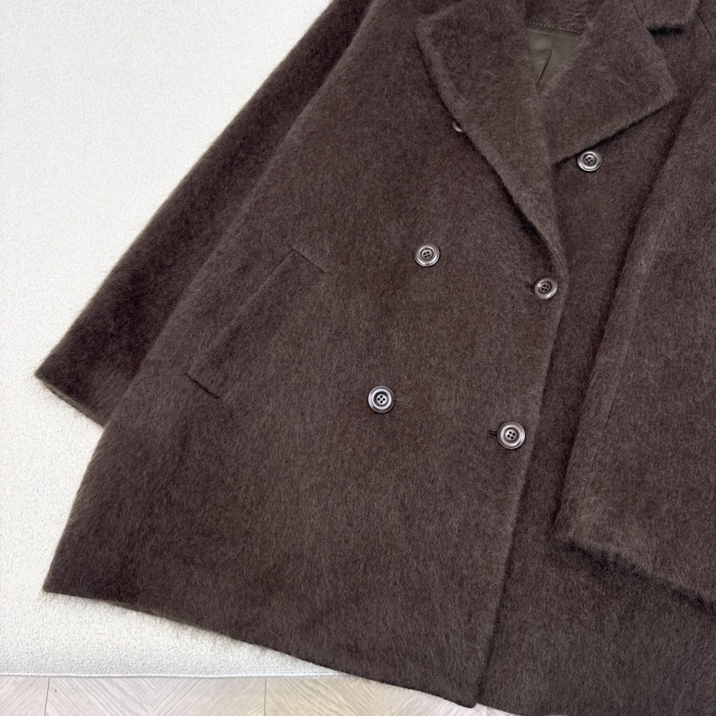 爆单款 Max 25Ss————秋冬最新款极简高级中长款大衣 🩶气质感在线 简约时髦不失设计感 西装翻领