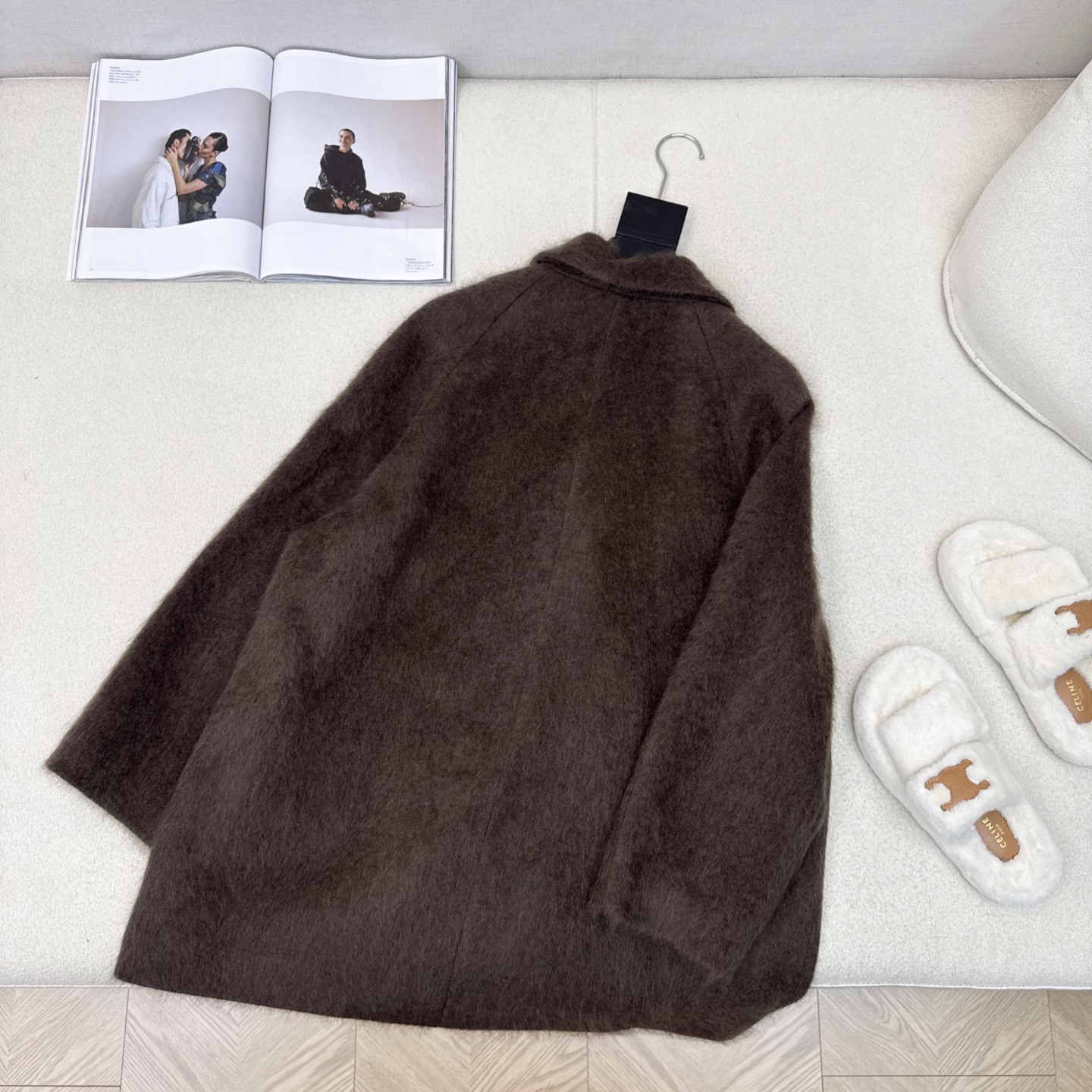 爆单款 Max 25Ss————秋冬最新款极简高级中长款大衣 🩶气质感在线 简约时髦不失设计感 西装翻领