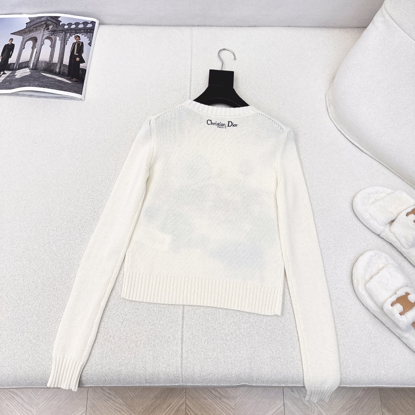 CD 25Ss————秋冬最新款印花图案刺绣羊绒毛衣🤍进口百分百羊绒纱线质量超赞 瑞士机满幅重工多色定位