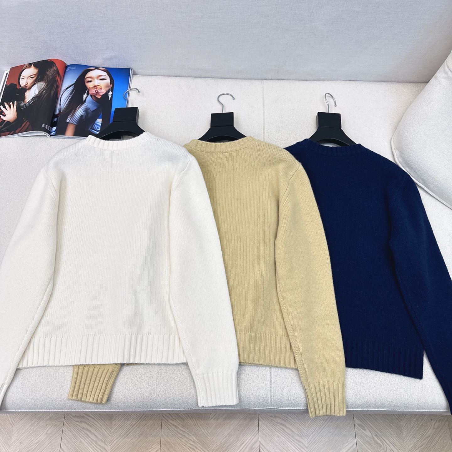 爆单款推荐 RL 25Ss———秋冬最新款休闲美式穿搭穿皮衣外套的小熊毛衣🤍品质控必入 细致到小熊的皮衣