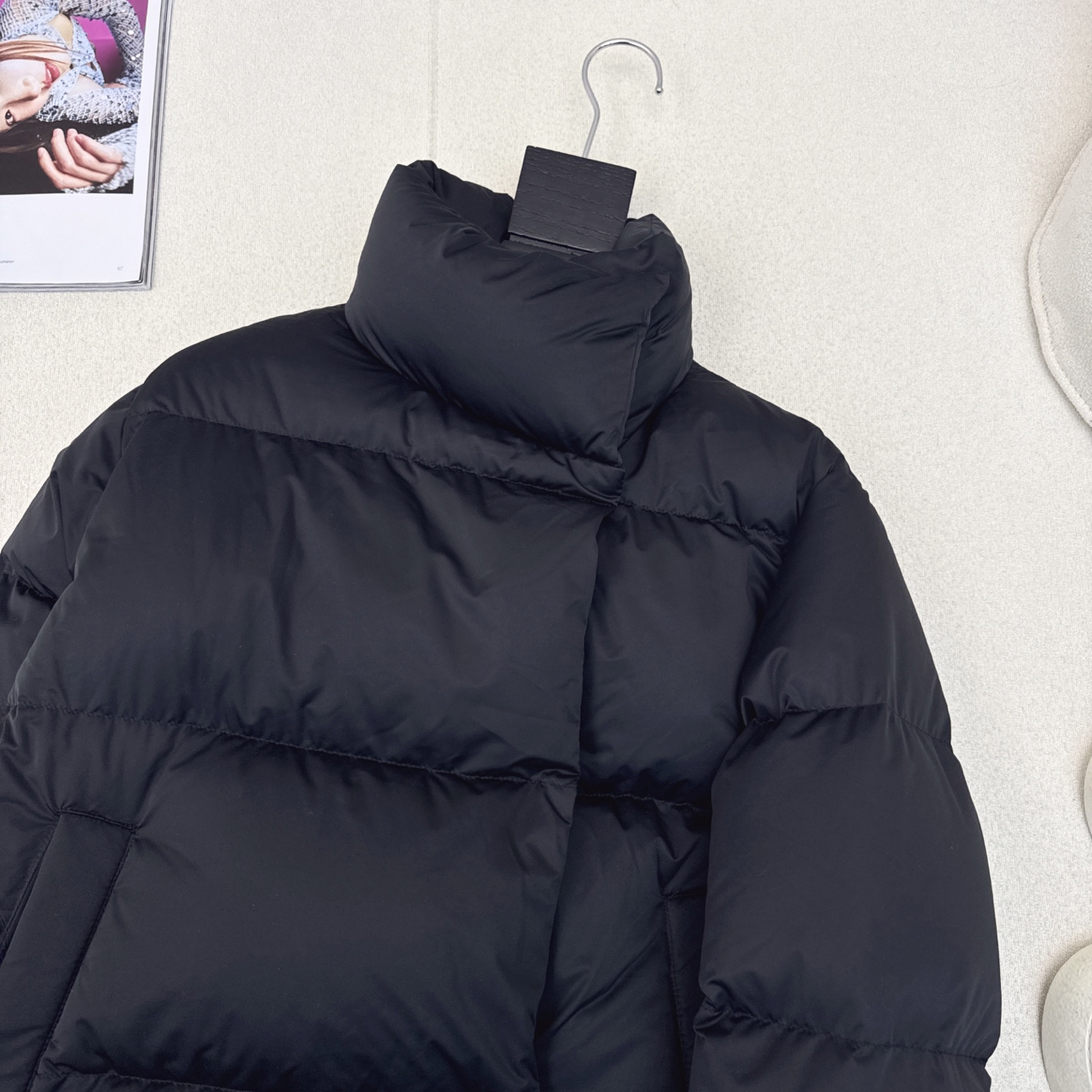 独家首发 原单品质 Max 25Ss———秋冬最新款简约立领短款面包羽绒服外套🖤经典立体H版型剪裁 经典