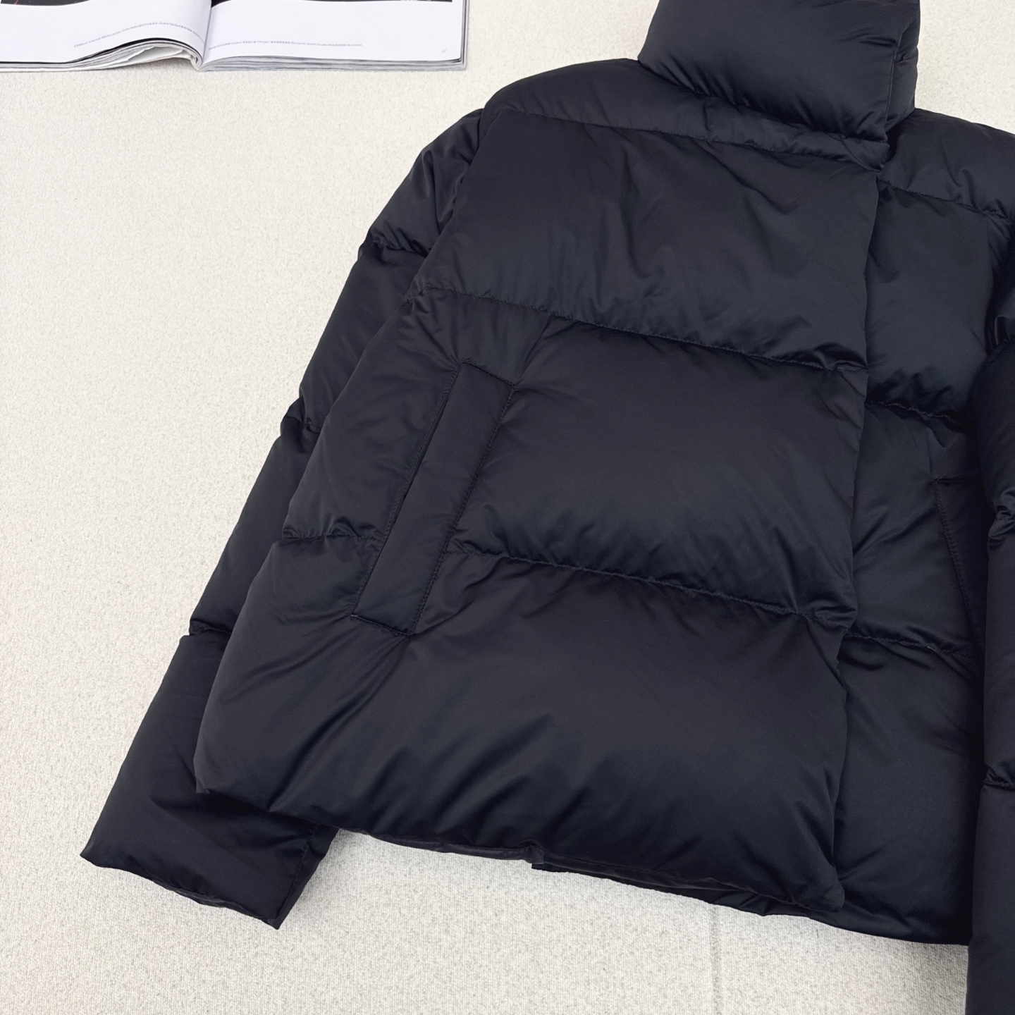 独家首发 原单品质 Max 25Ss———秋冬最新款简约立领短款面包羽绒服外套🖤经典立体H版型剪裁 经典