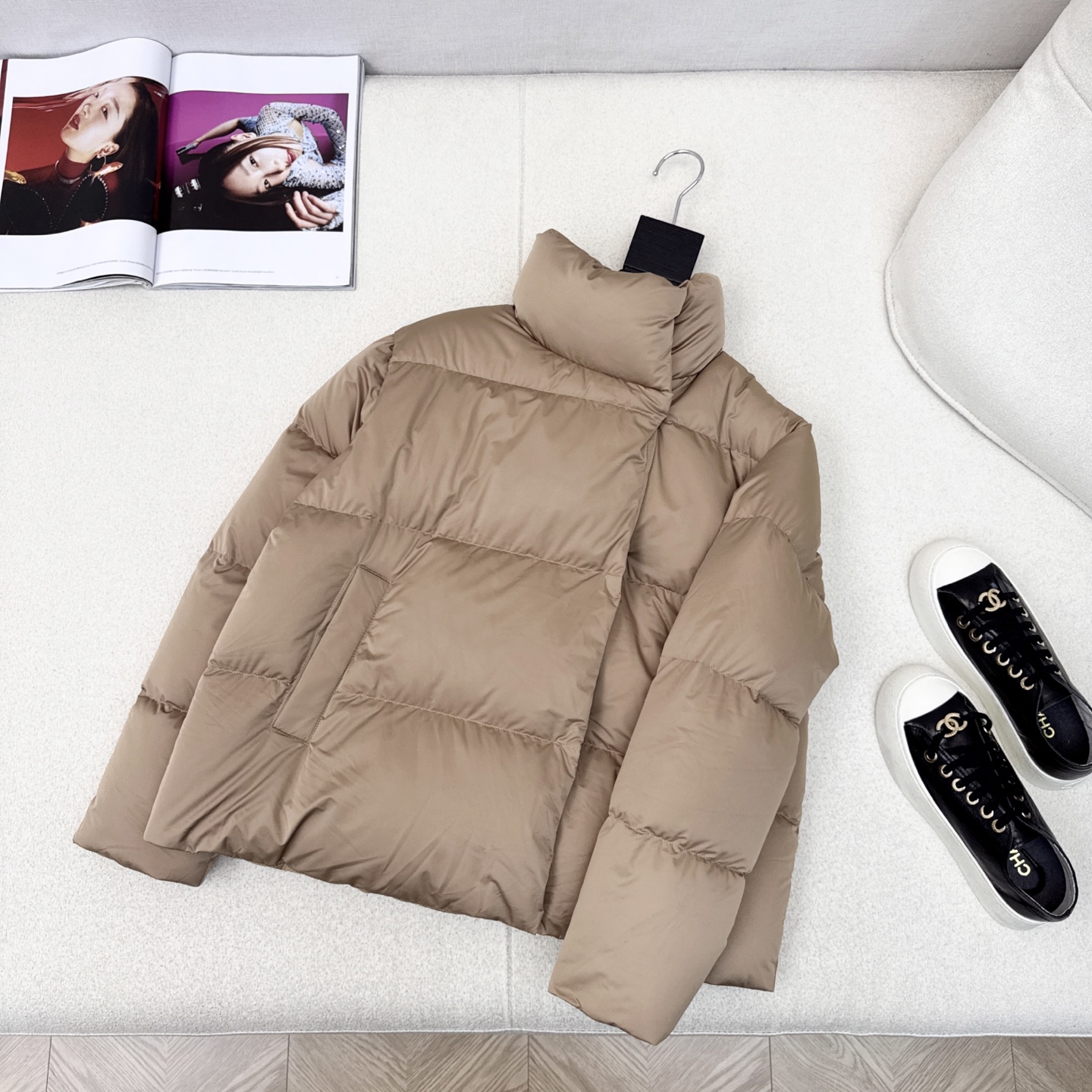 独家首发 原单品质 Max 25Ss———秋冬最新款简约立领短款面包羽绒服外套🖤经典立体H版型剪裁 经典