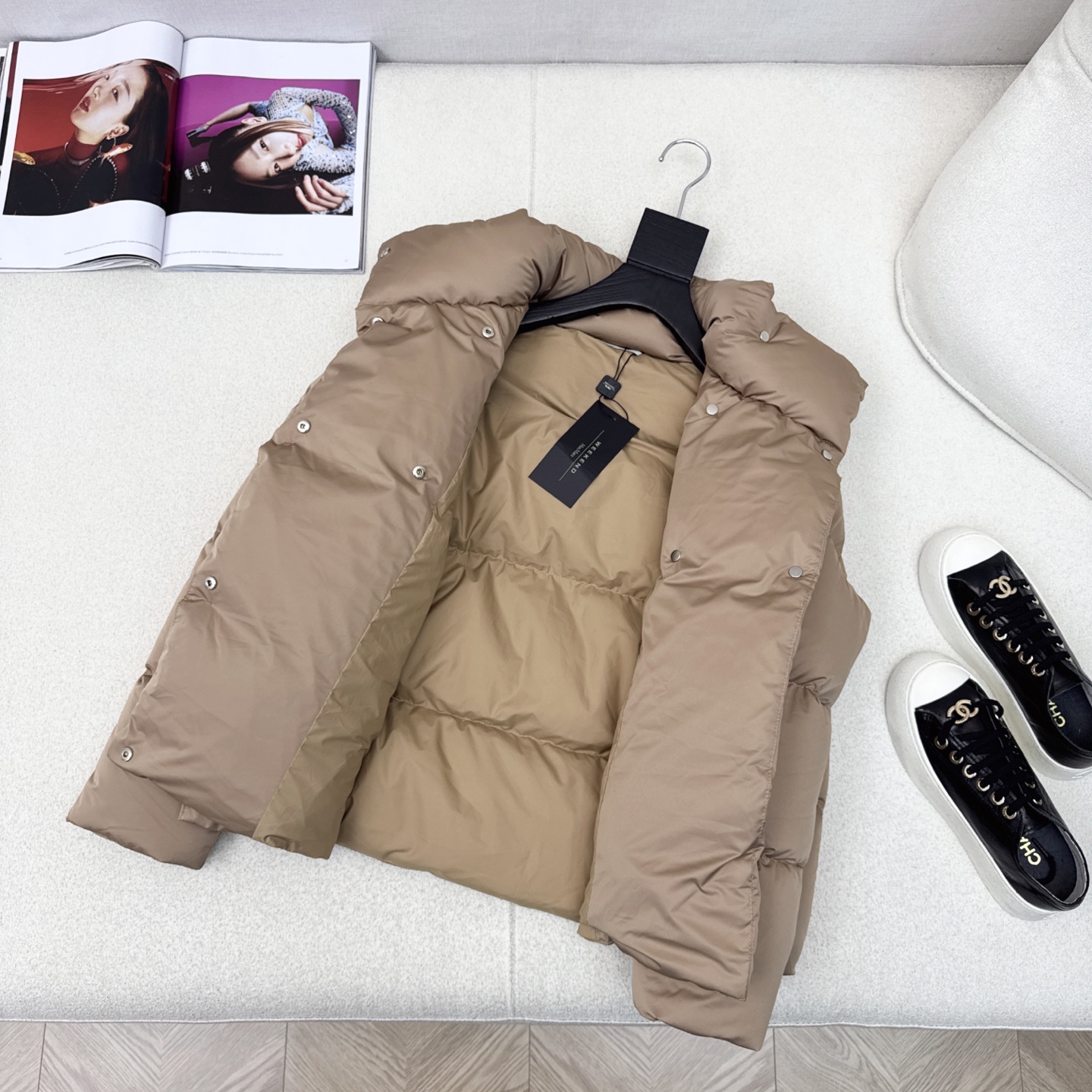 独家首发 原单品质 Max 25Ss———秋冬最新款简约立领短款面包羽绒服外套🖤经典立体H版型剪裁 经典