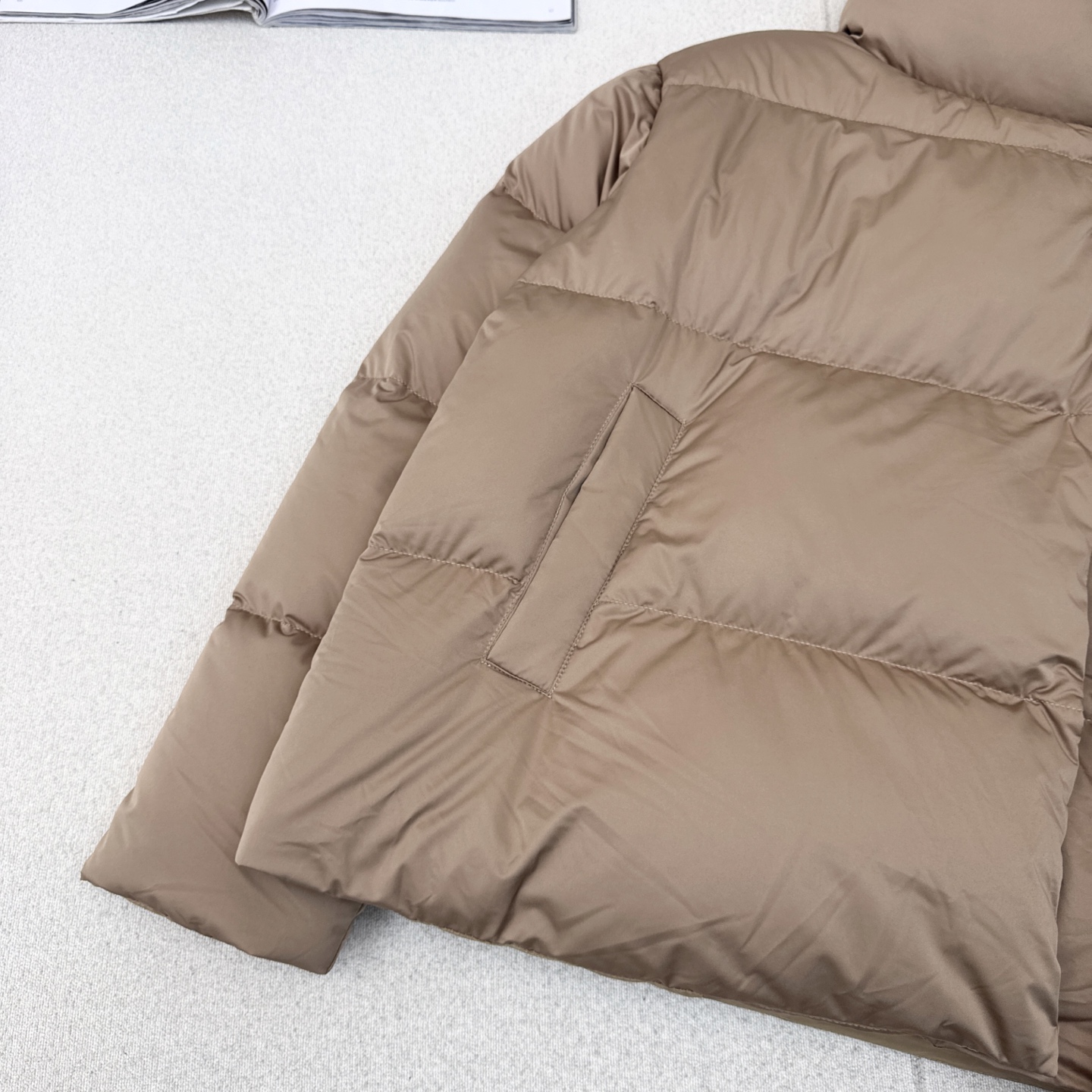独家首发 原单品质 Max 25Ss———秋冬最新款简约立领短款面包羽绒服外套🖤经典立体H版型剪裁 经典