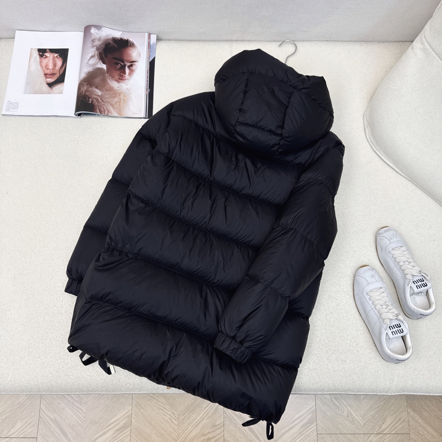 独家首发 原单品质 Max 25Ss———秋冬最新款简约连帽中长款羽绒服🖤经典立体H版型剪裁 经典时髦又