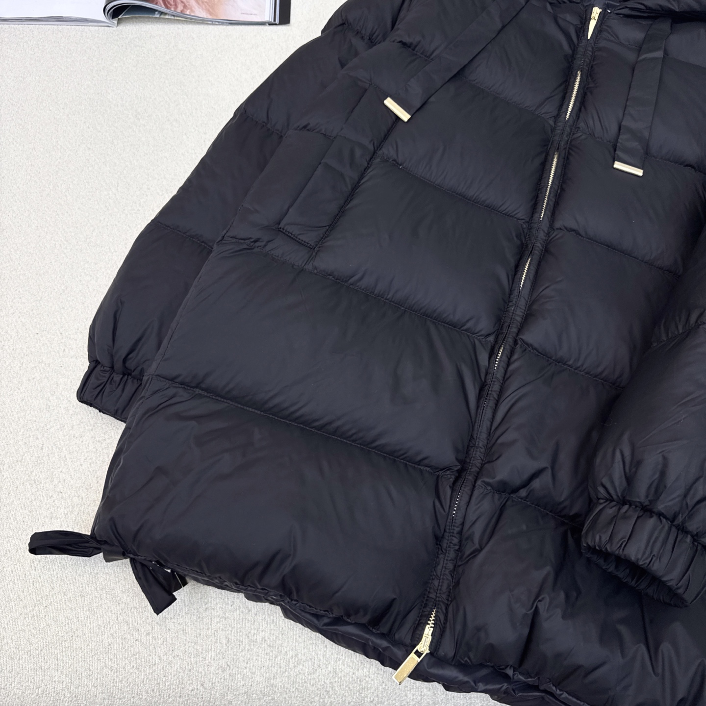 独家首发 原单品质 Max 25Ss———秋冬最新款简约连帽中长款羽绒服🖤经典立体H版型剪裁 经典时髦又