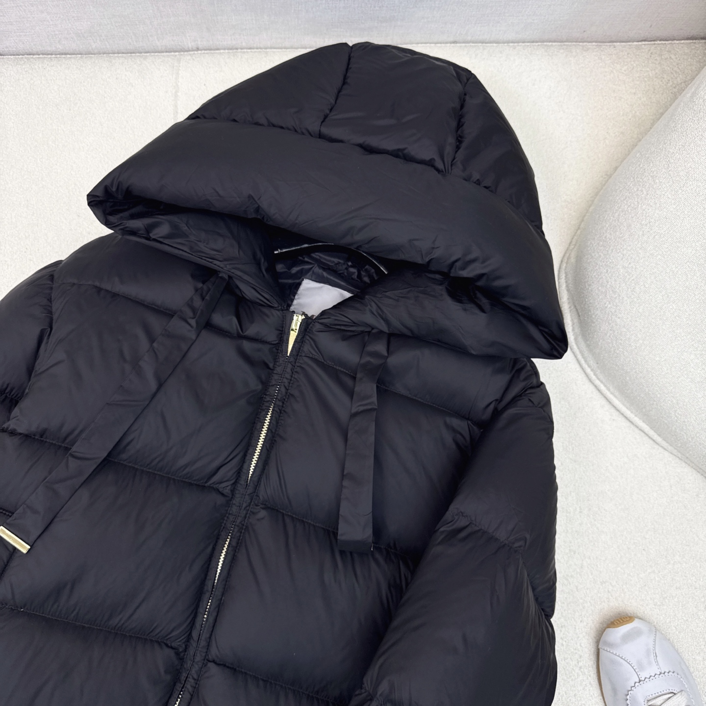 独家首发 原单品质 Max 25Ss———秋冬最新款简约连帽中长款羽绒服🖤经典立体H版型剪裁 经典时髦又