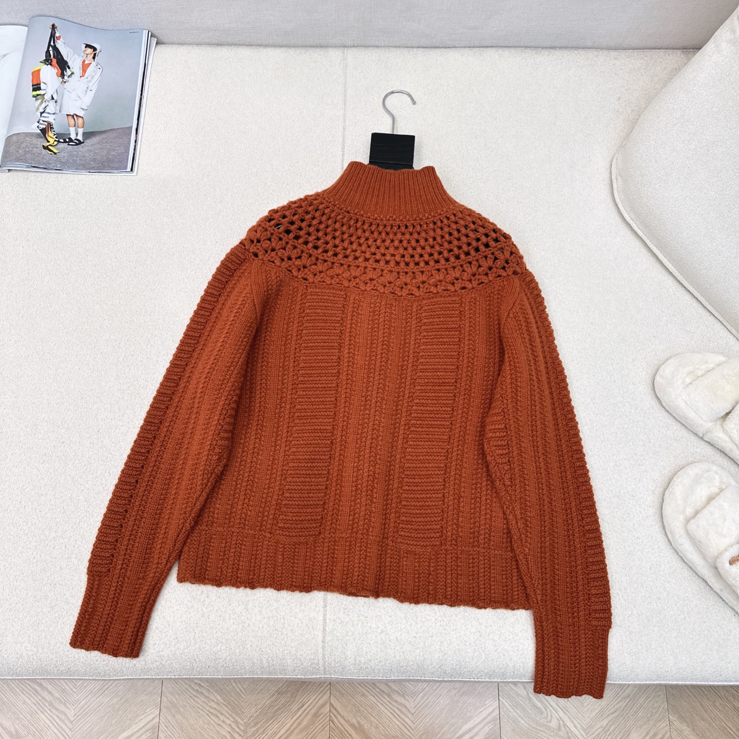 高端品质控必入 RL 25Ss————秋冬最新款老钱风穿搭紫标高定羊绒开衫外套🤎老钱风穿搭 复古木扣装饰