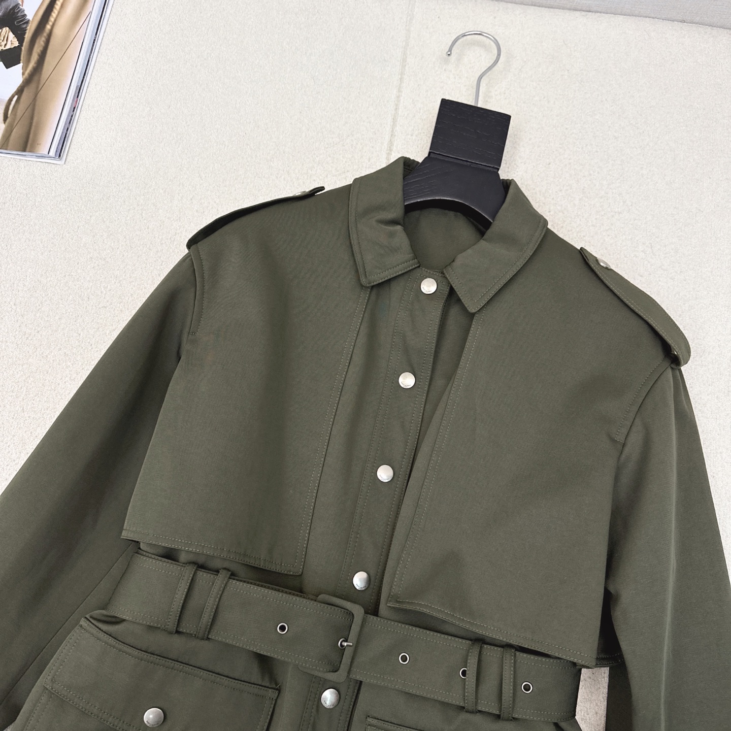 特价🉐️ ❗️现货齐码❗️不退不换❗️时髦感拉满 Slp🆕 25Ss————秋冬最新款帅气工装风风衣外套