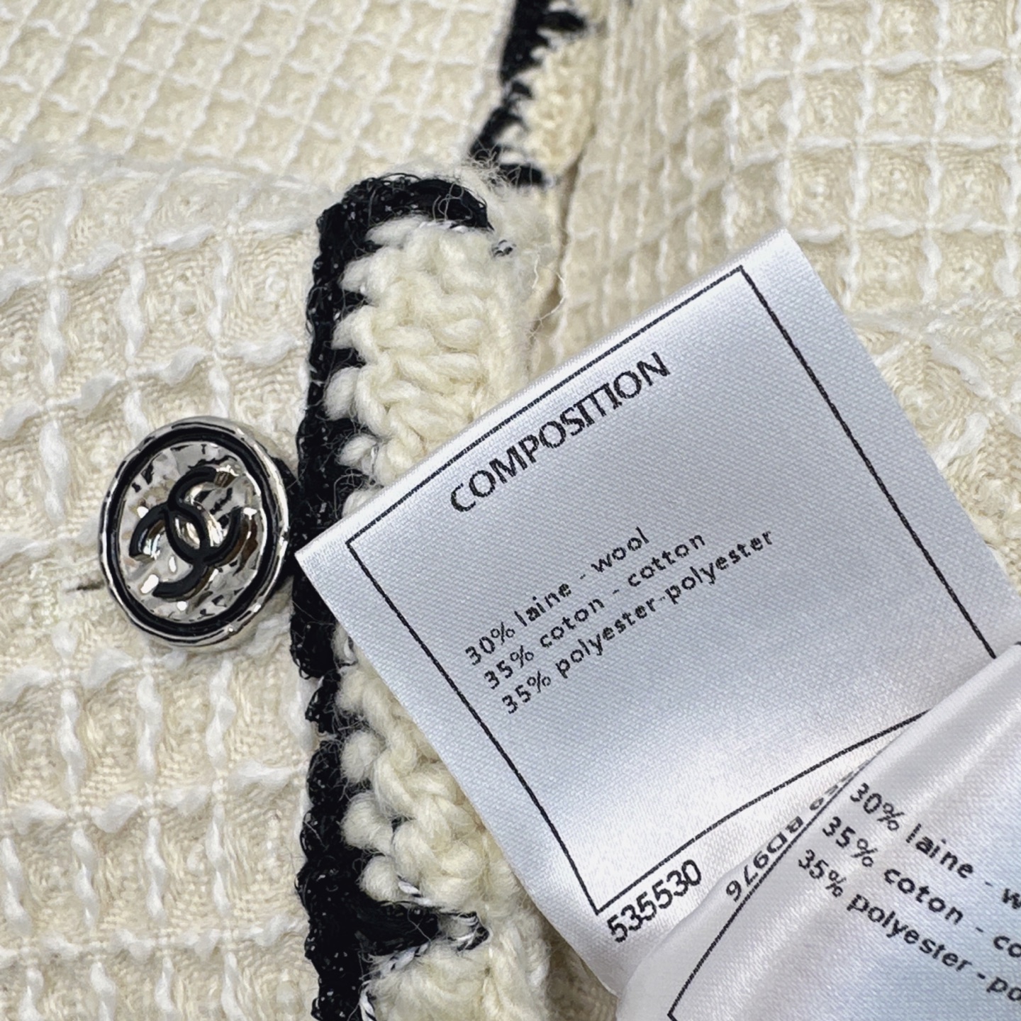 Elegant Tweed Jacket with Braided Trim, Double-Breasted Design 10 i1756456978427 5746 0 8
