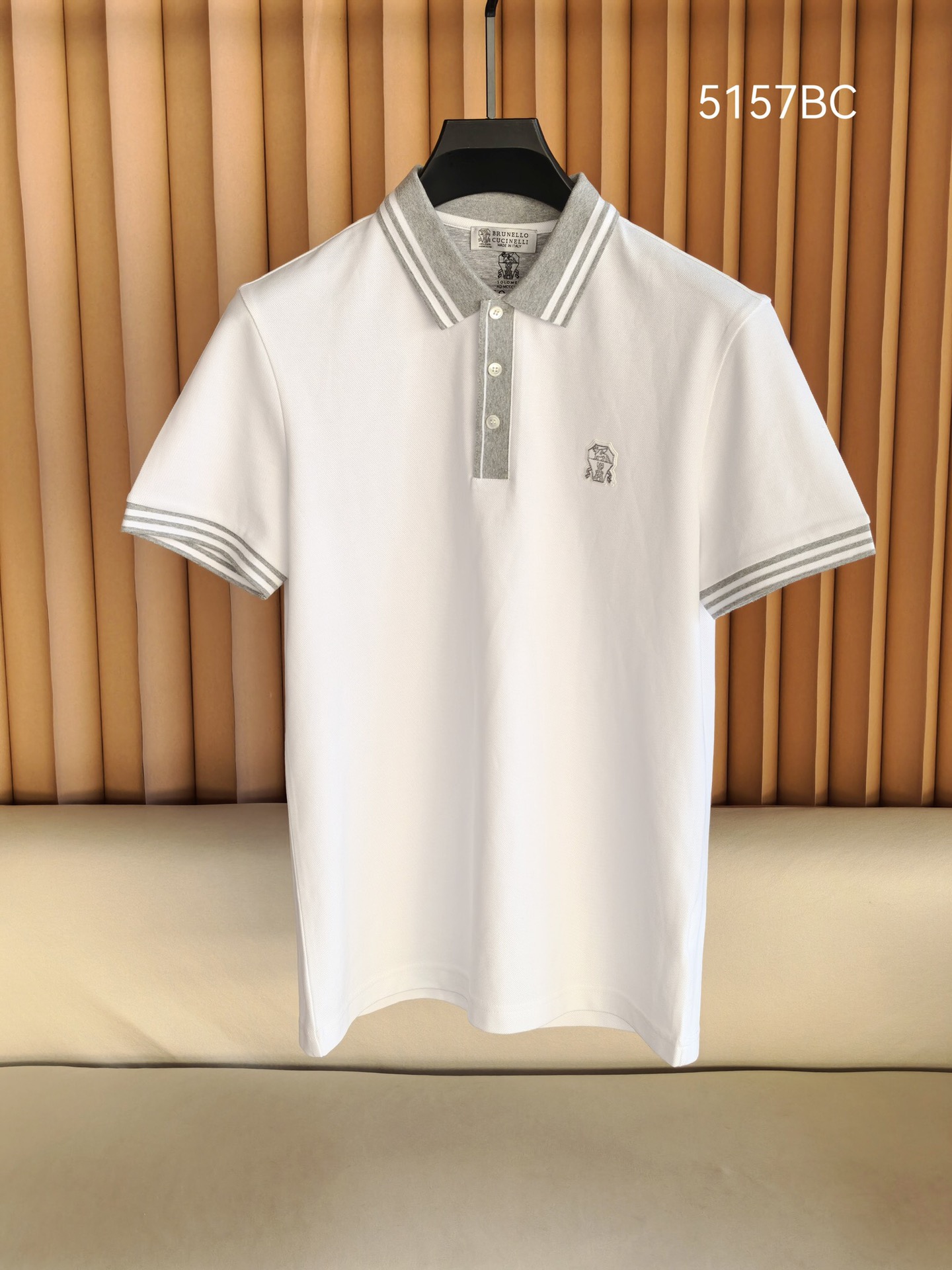 Brunello Cucinelli. BC，2026新款经典焕新高端珠地Polo衫 面料黑科技，穿出来