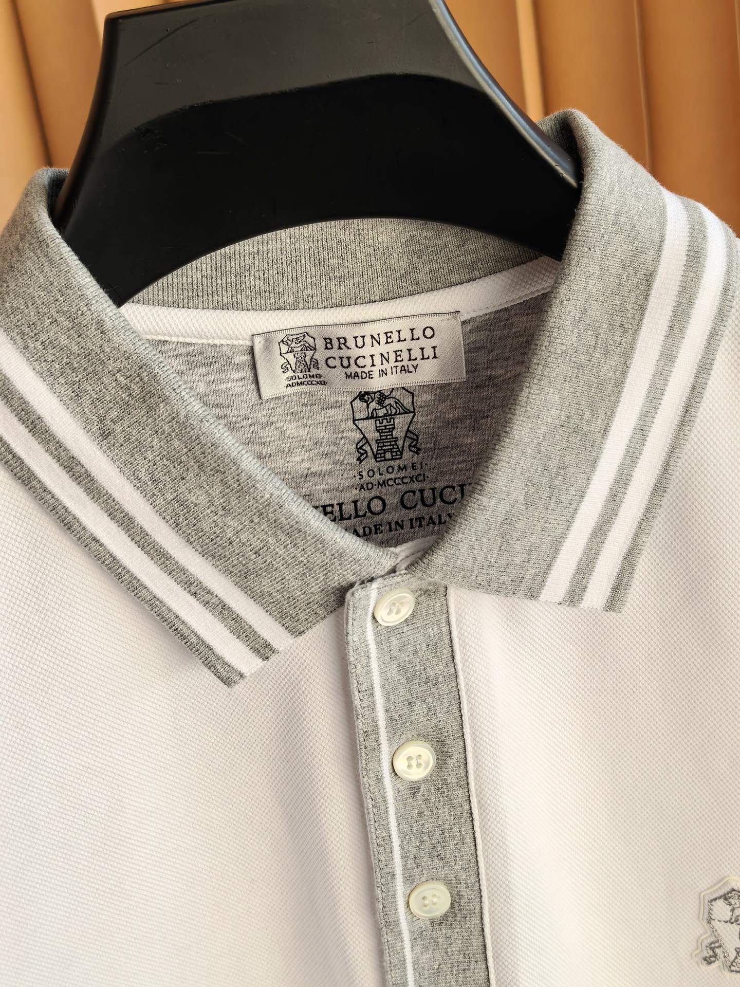 Brunello Cucinelli. BC，2026新款经典焕新高端珠地Polo衫 面料黑科技，穿出来