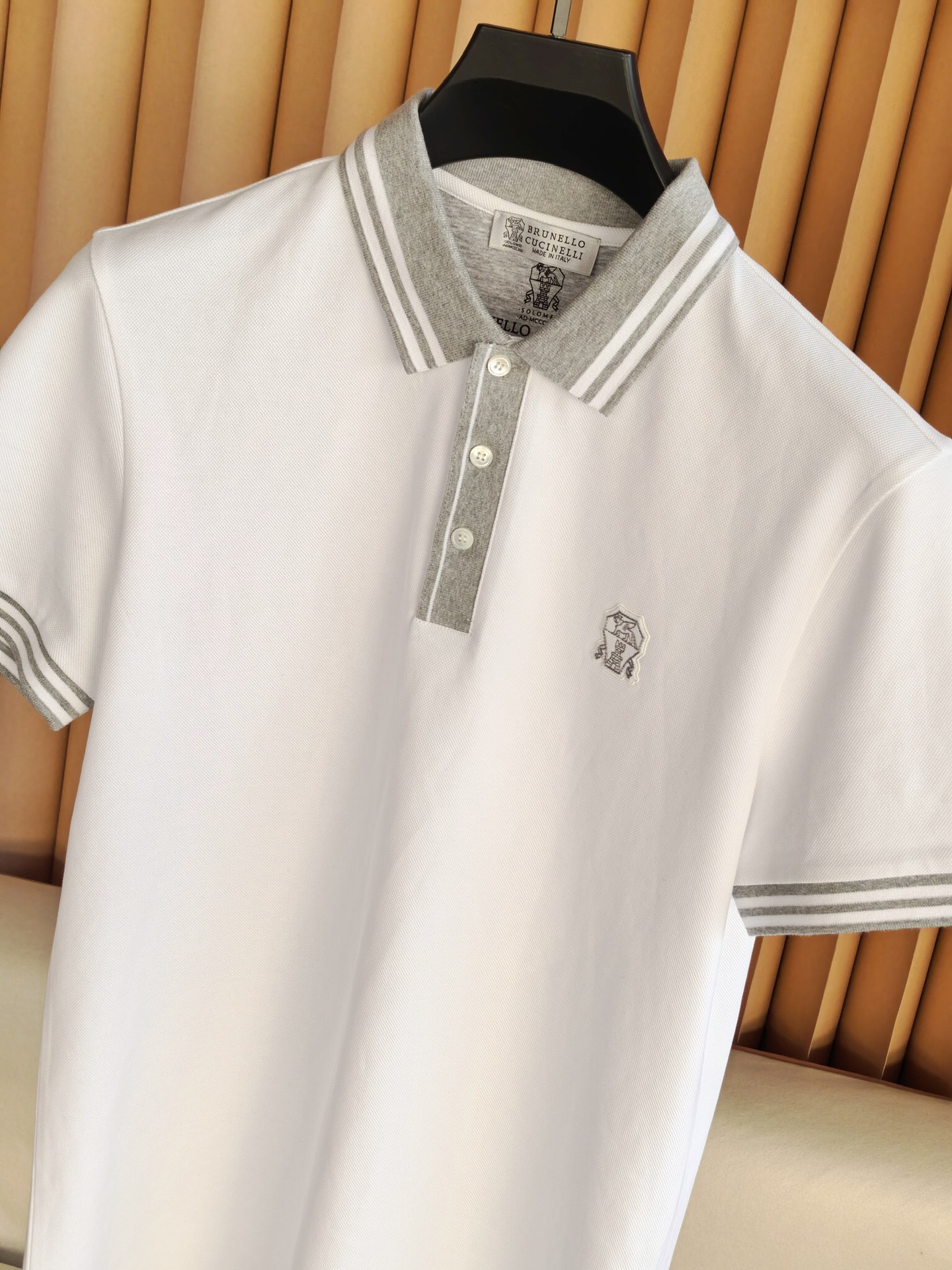 Brunello Cucinelli. BC，2026新款经典焕新高端珠地Polo衫 面料黑科技，穿出来