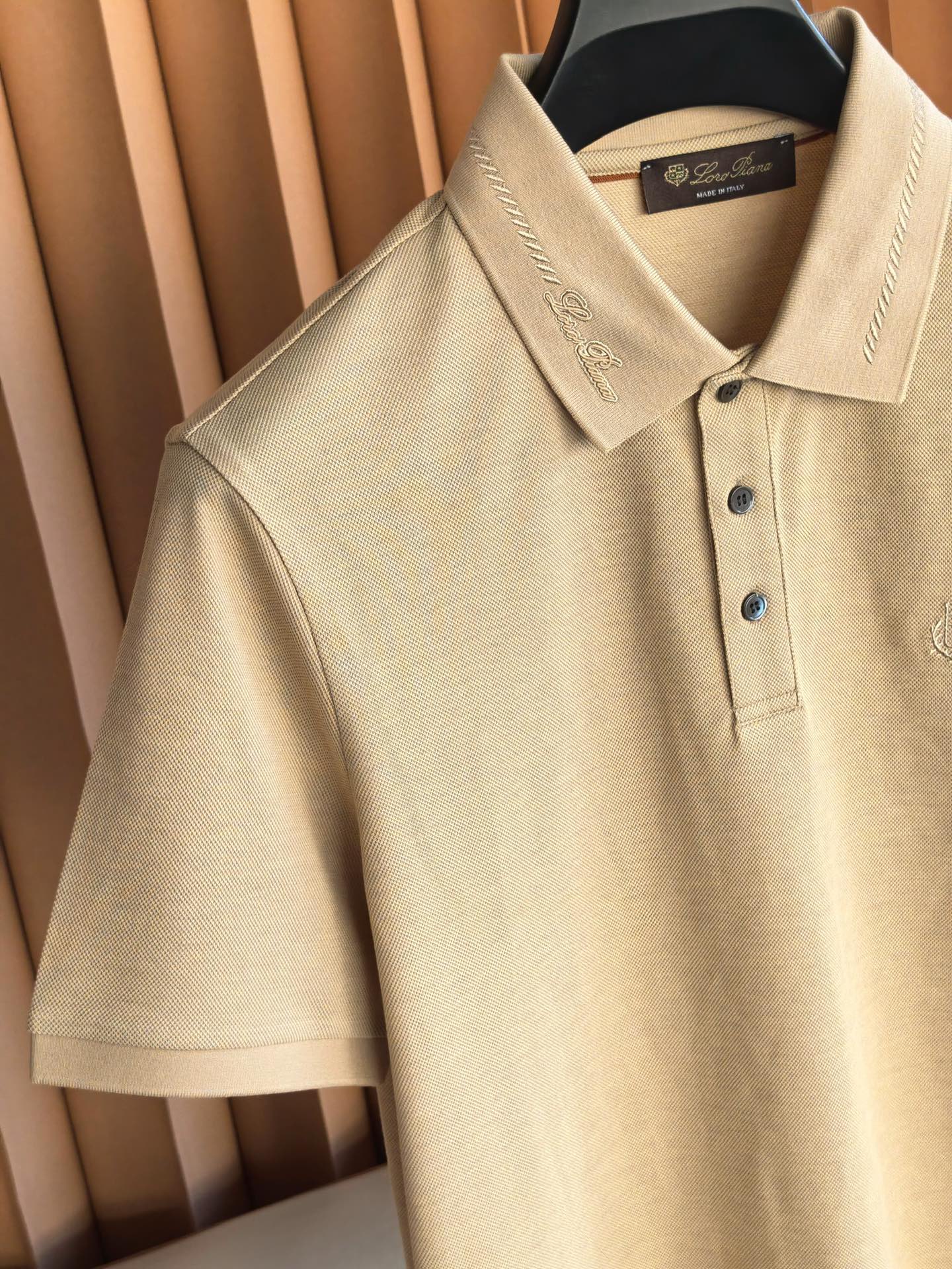 Lor* Pian* Loro Piana，2026新款诺U翩然 奢雅新章 | 羊毛珠地Polo衫，重新